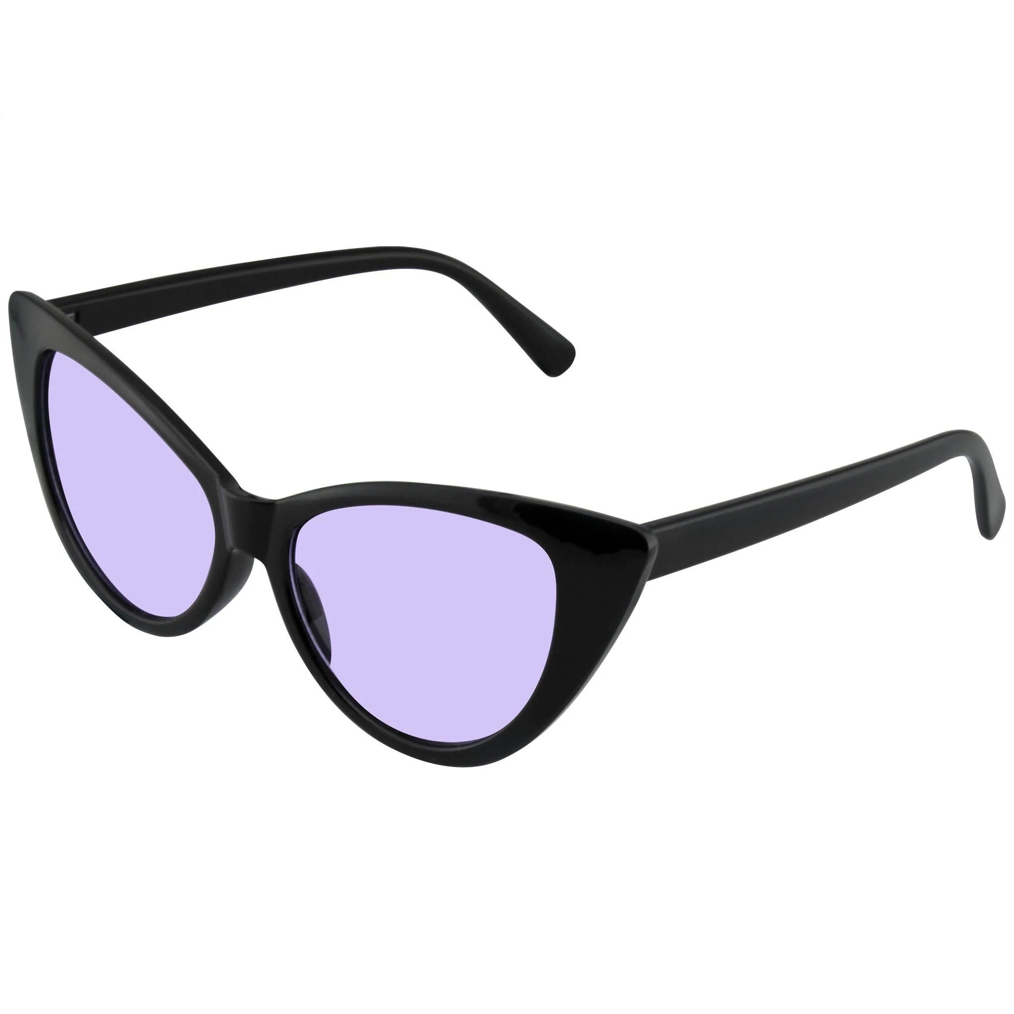 Retro 1990's Black Cat Eye Women's Sunglasses - Image 10