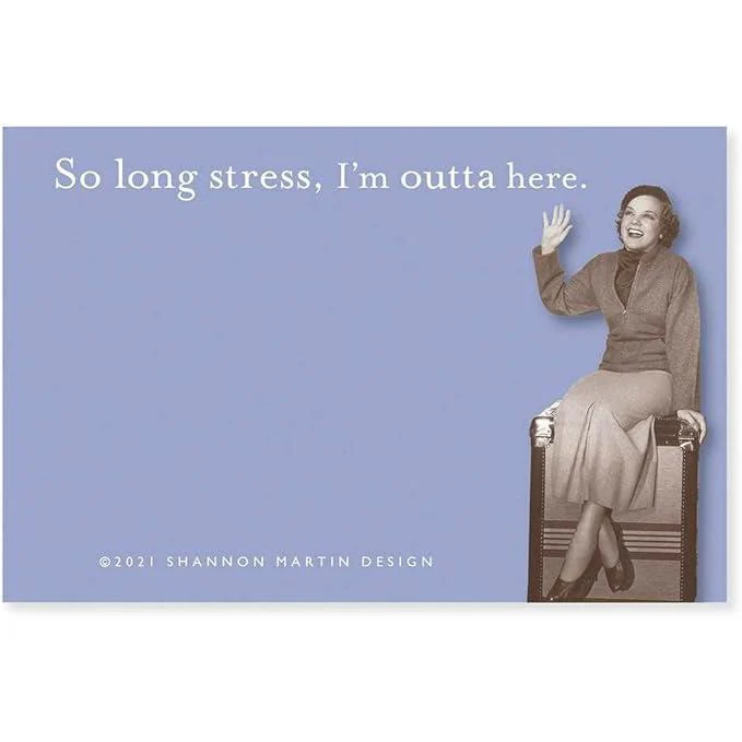 Retro Ladies Sticky Notes with Sassy Sayings - 15+ Options! - Image 4