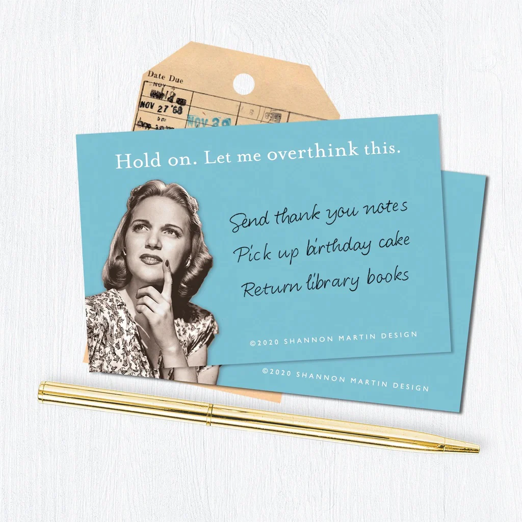 Retro Ladies Sticky Notes with Sassy Sayings - 15+ Options! - Image 60