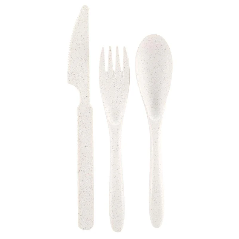 Eat.Study.Repeat Reusable Cutlery Set | 3 Piece with Storage Case - Image 2