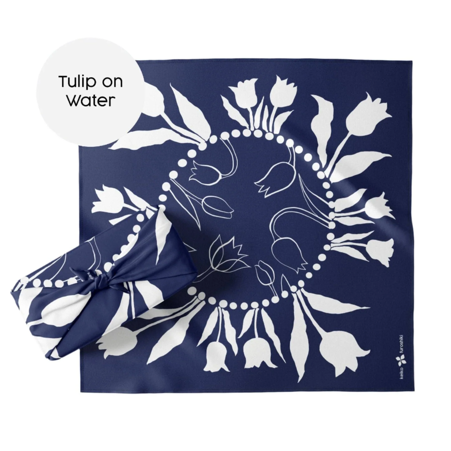 Reusable Fabric Gift Wrap Furoshiki | Japanese Floral Eco Recycled Fabric Tie Wrapping for Presents - Image 17