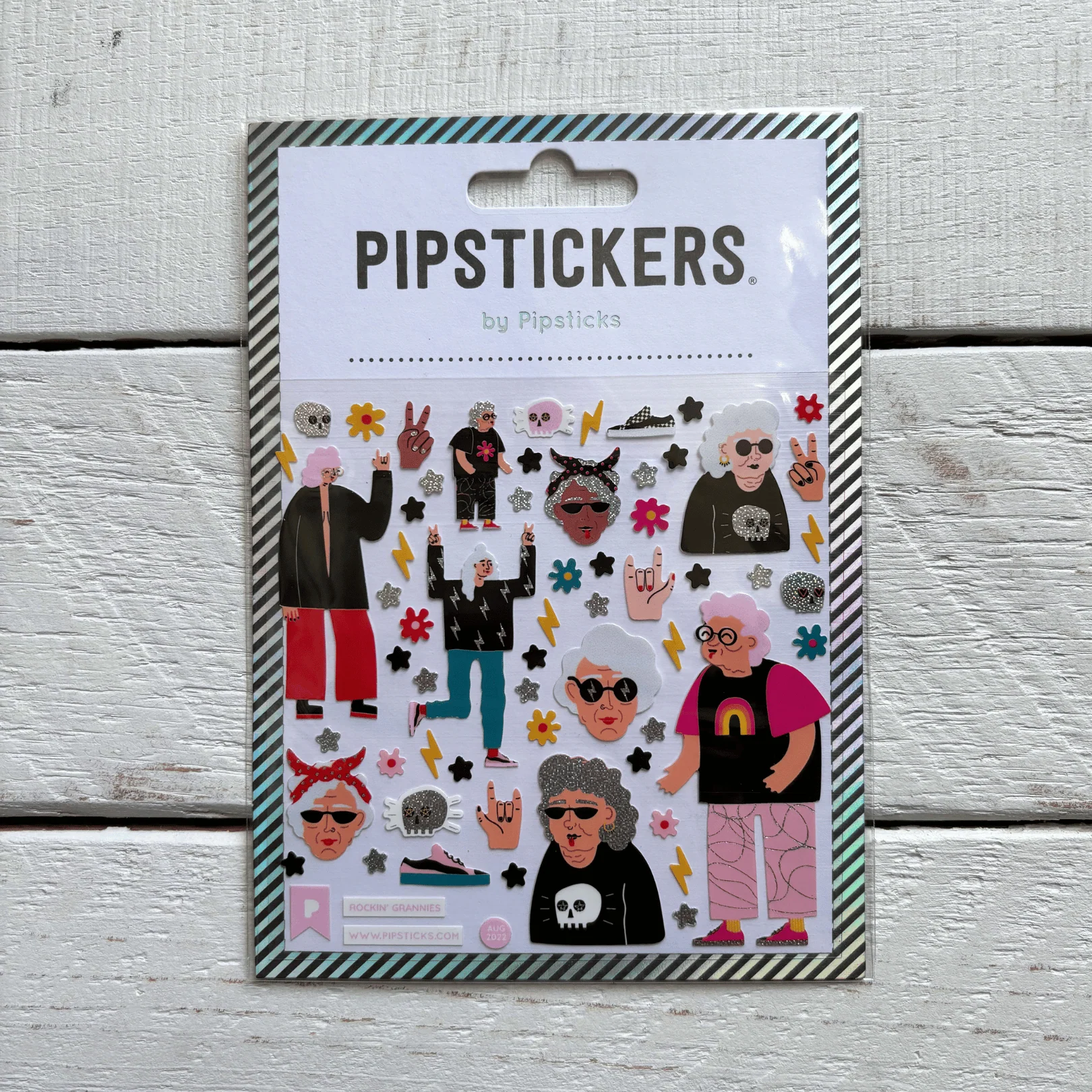 Rockin' Grannies Stickers | Cute Grandmas Decorative Decals | Sticker Lovers Collection - Image 2