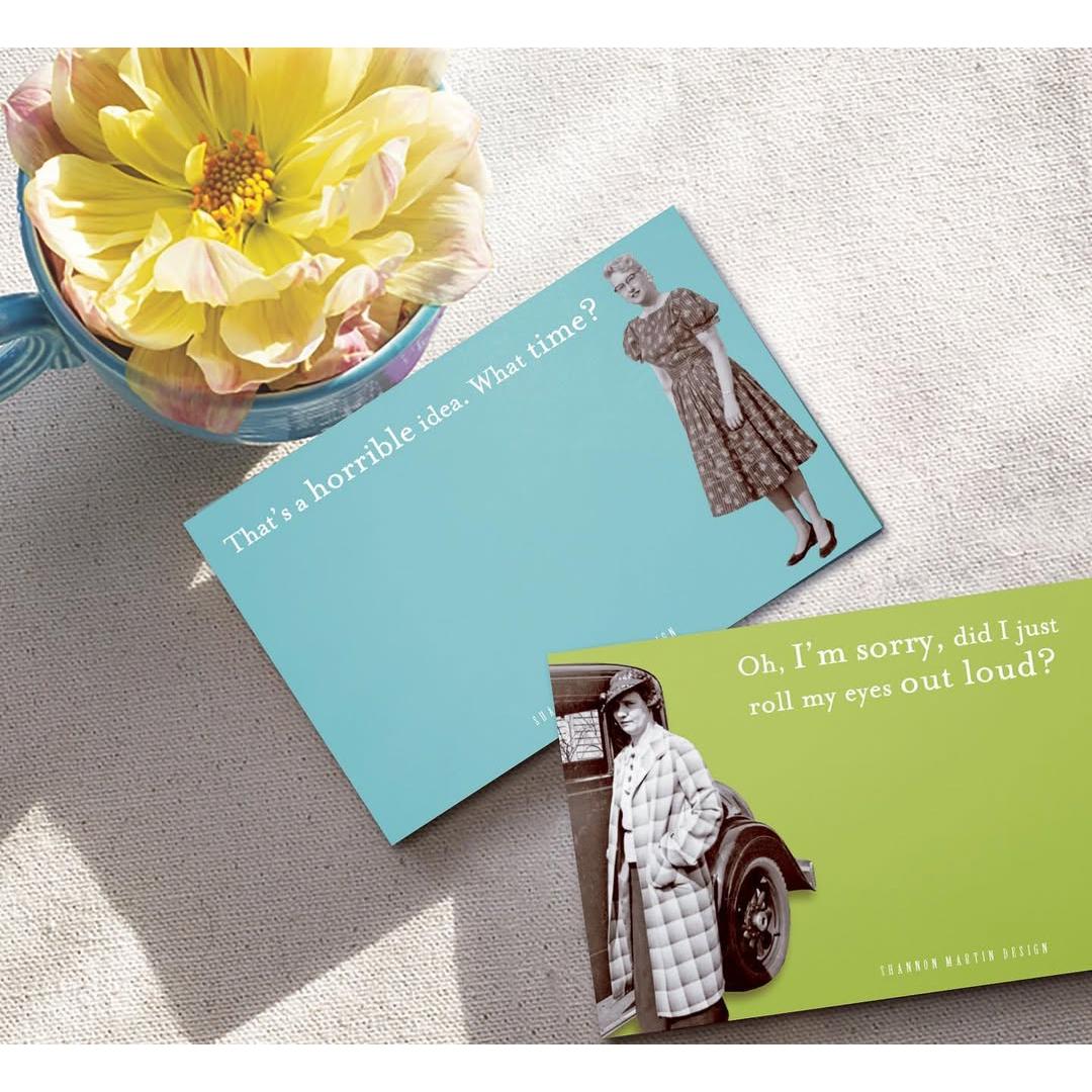 Roll My Eyes Out Loud, Don't Make Me Repeat Myself, Agree with You Sticky Notes Set Memo Pads Strong Adhesive | 2-7/8 x 4-3/8 inches | Pack of 3 - Image 14