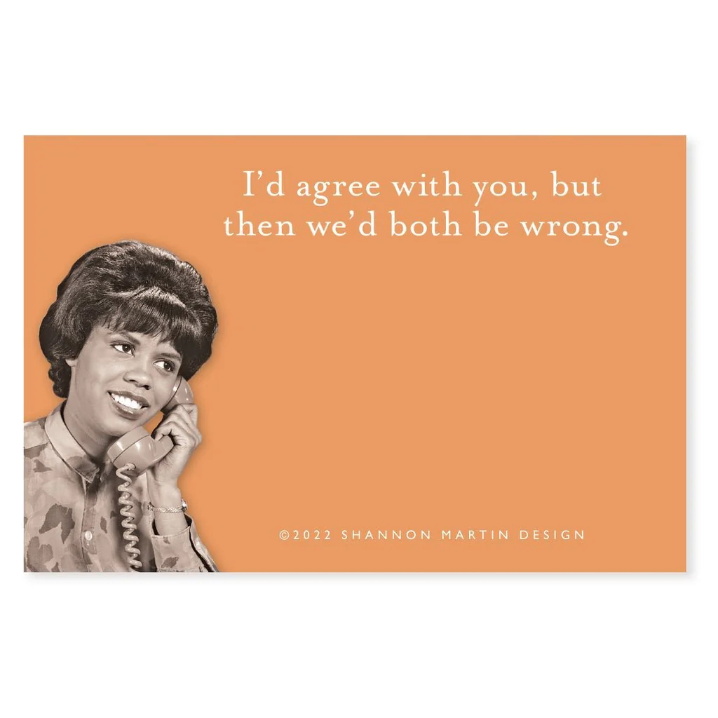 Roll My Eyes Out Loud, Don't Make Me Repeat Myself, Agree with You Sticky Notes Set Memo Pads Strong Adhesive | 2-7/8 x 4-3/8 inches | Pack of 3 - Image 4