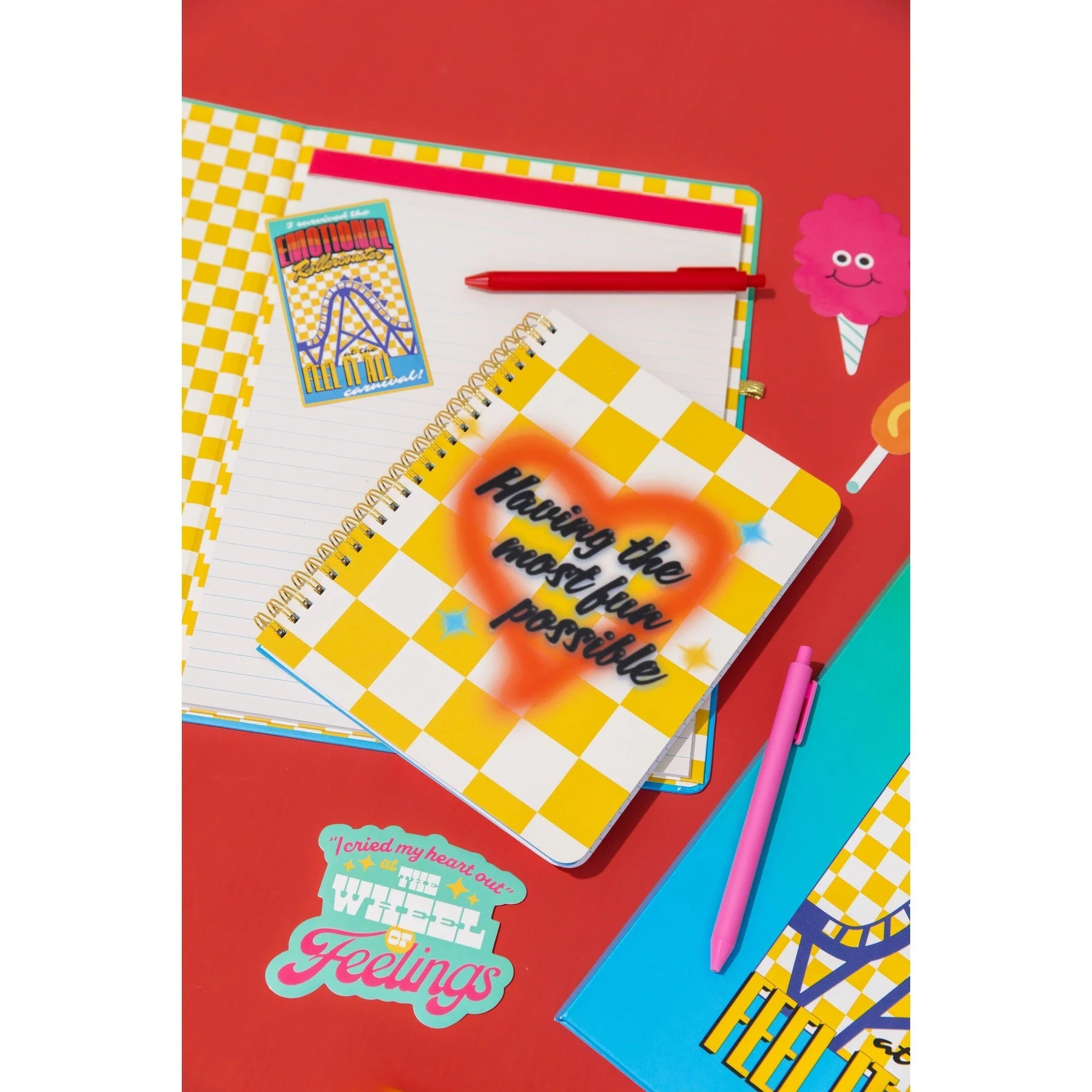 Ban.do Having The Most Fun Possible Rough Draft Mini Notebook | Small Spiral Journal | 160 Lined Pages - Image 5