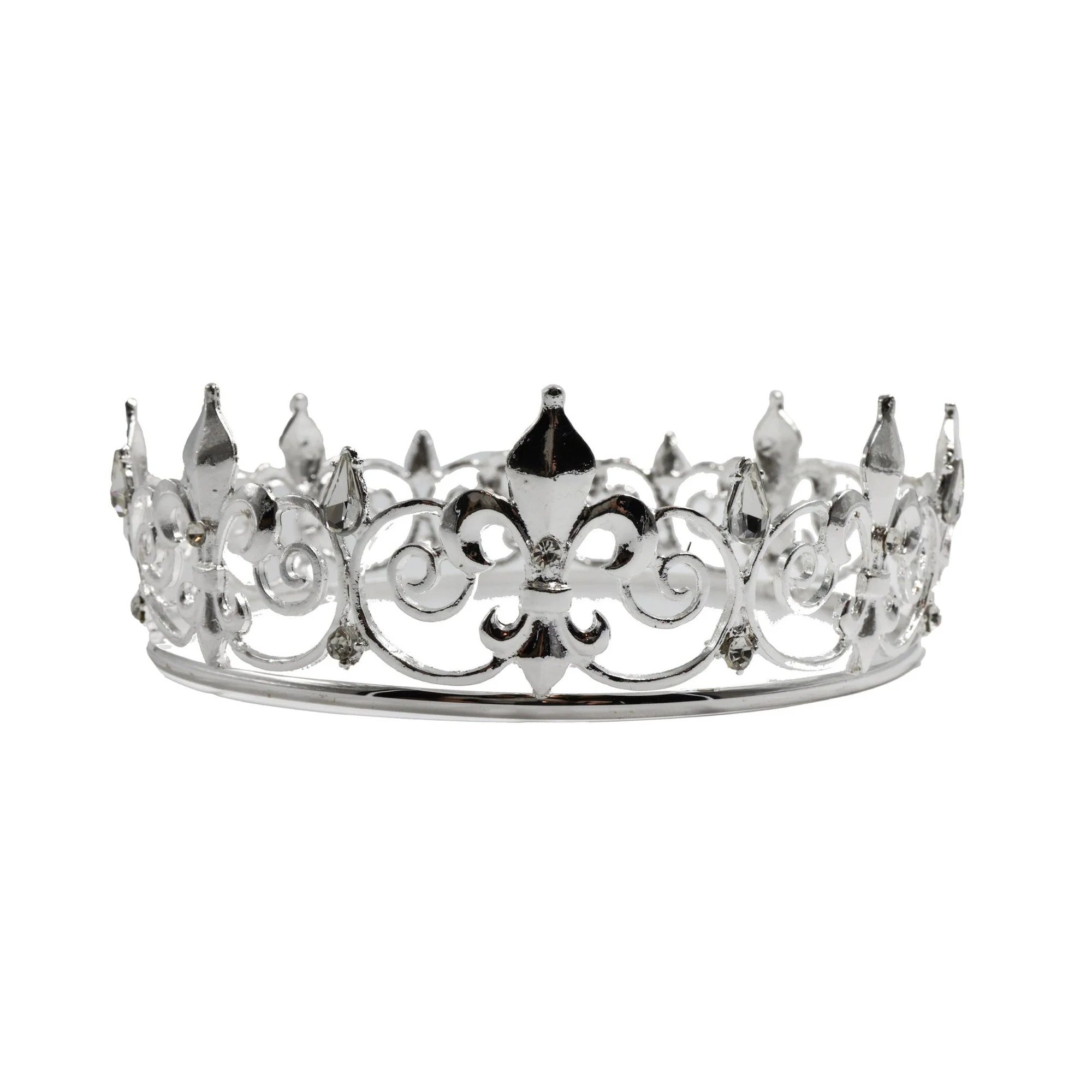 Royalty is Earned Unisex Circular Crown in Gold or Silver | Royalty Crown or Photo Prop Hair Accessory - Image 2