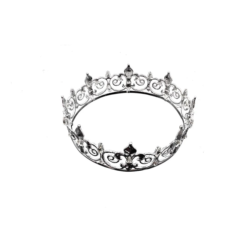 Royalty is Earned Unisex Circular Crown in Gold or Silver | Royalty Crown or Photo Prop Hair Accessory - Image 4
