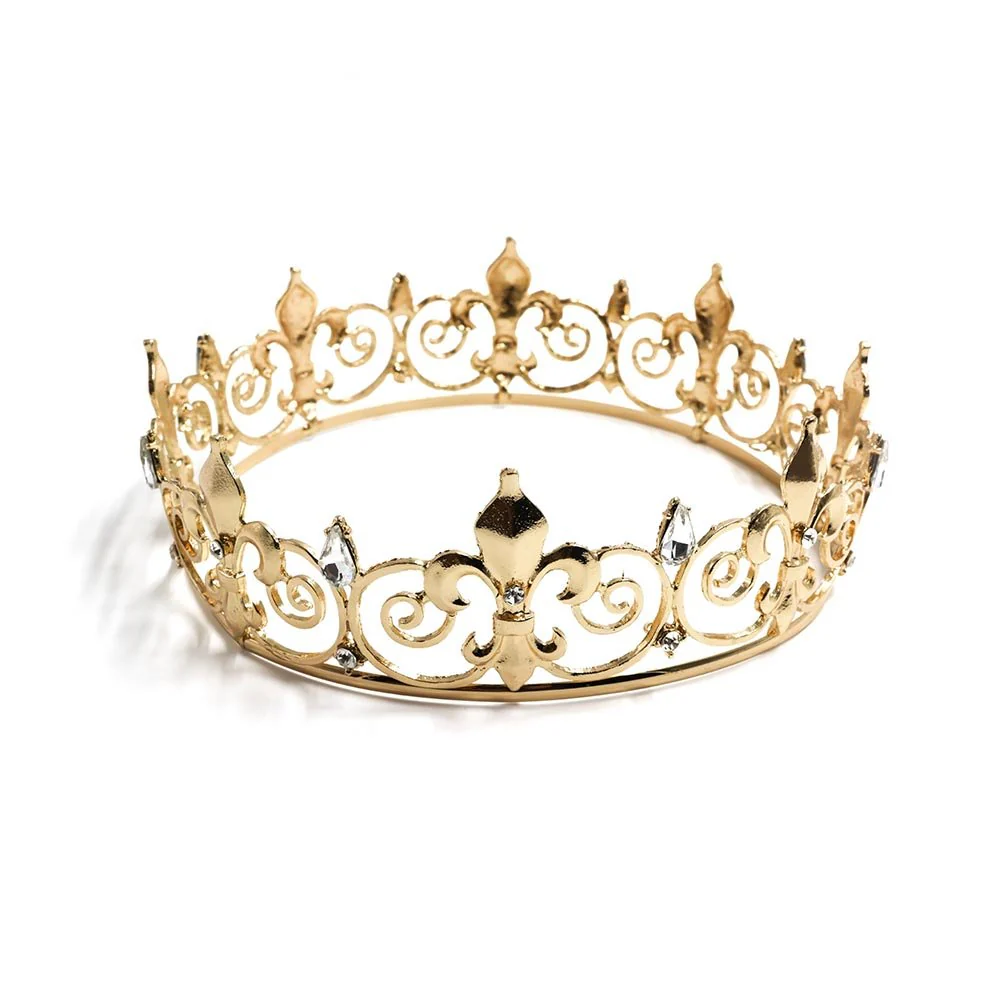 Royalty is Earned Unisex Circular Crown in Gold or Silver | Royalty Crown or Photo Prop Hair Accessory - Image 6