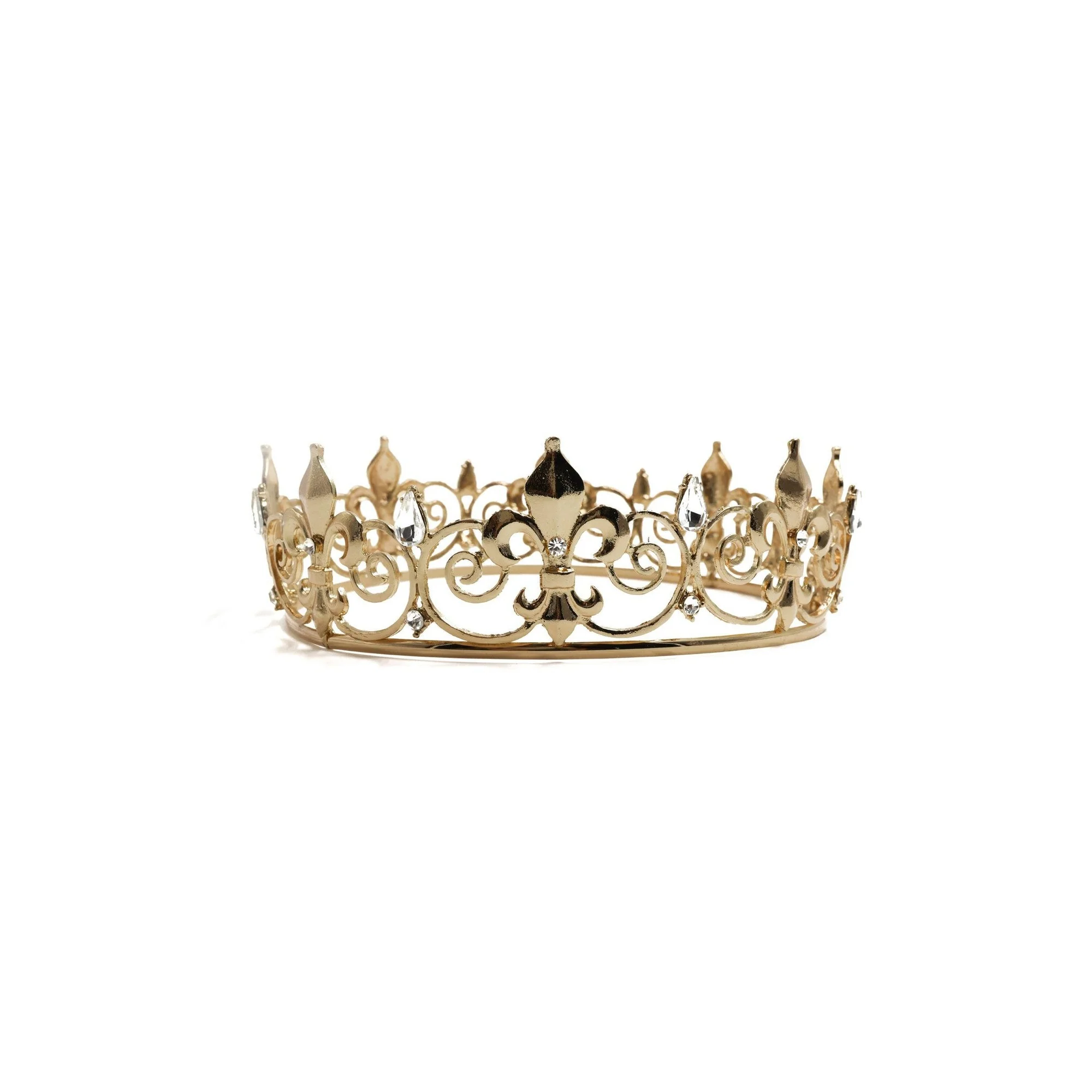 Royalty is Earned Unisex Circular Crown in Gold or Silver | Royalty Crown or Photo Prop Hair Accessory - Image 7