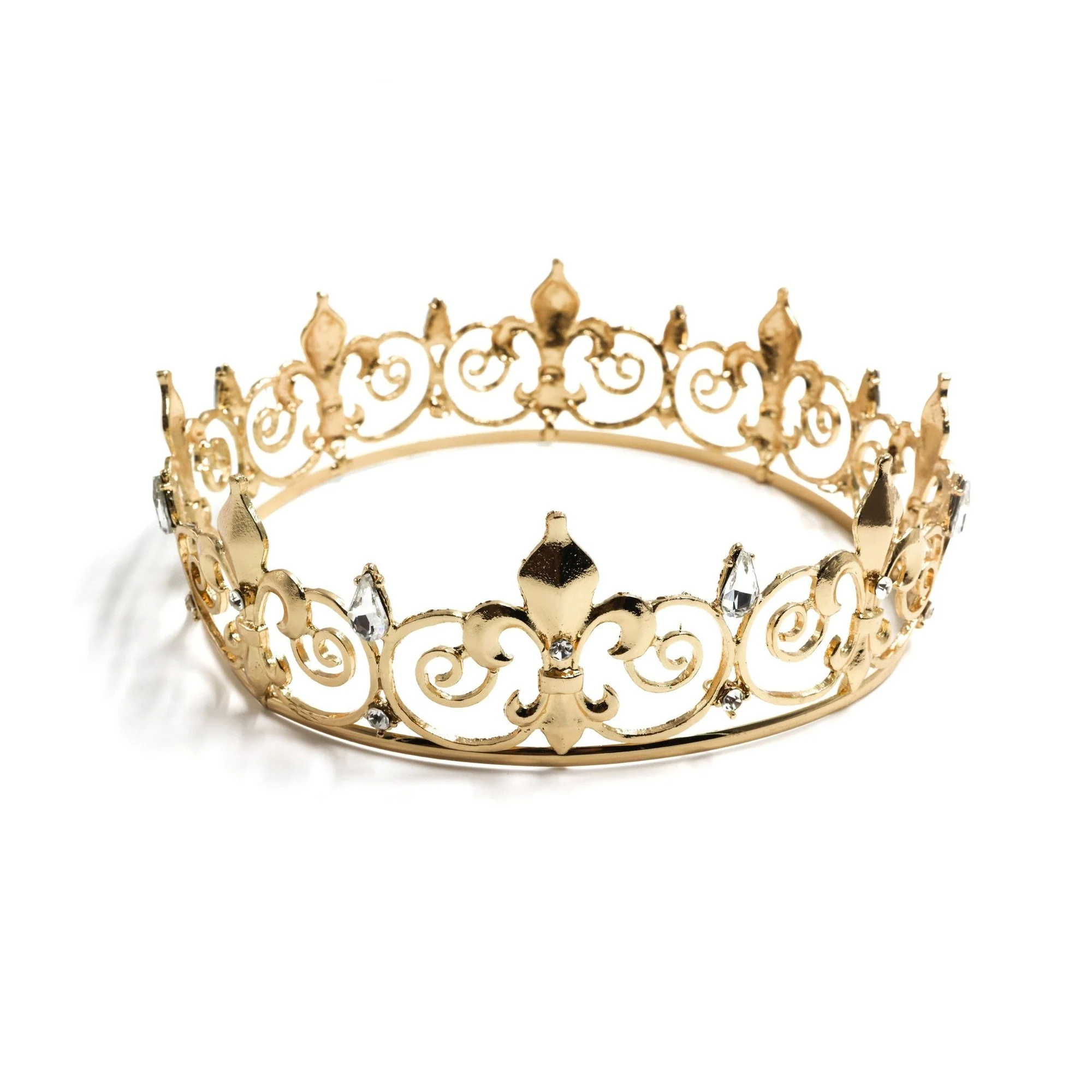 Royalty is Earned Unisex Circular Crown in Gold or Silver | Royalty Crown or Photo Prop Hair Accessory - Image 8