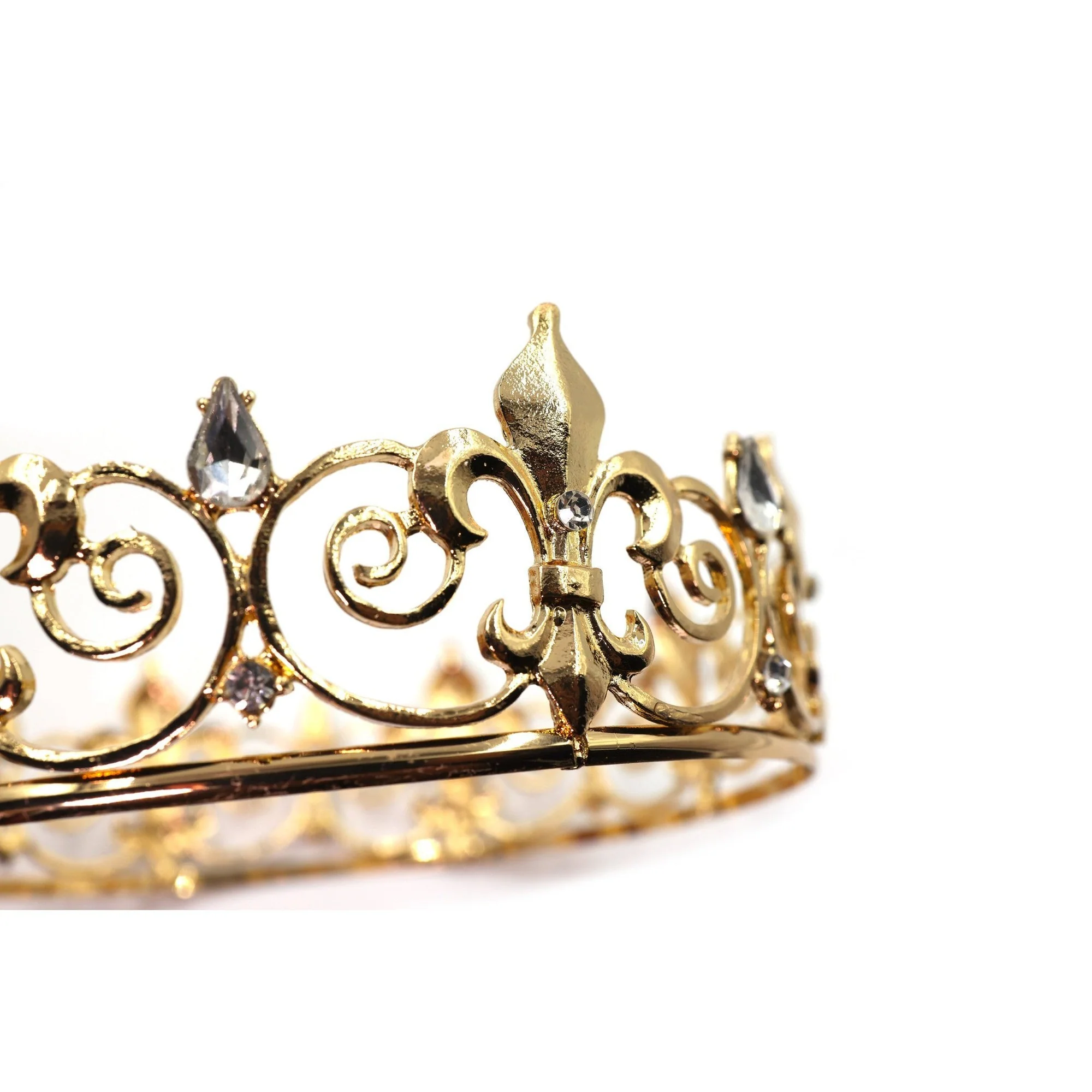 Royalty is Earned Unisex Circular Crown in Gold or Silver | Royalty Crown or Photo Prop Hair Accessory - Image 9