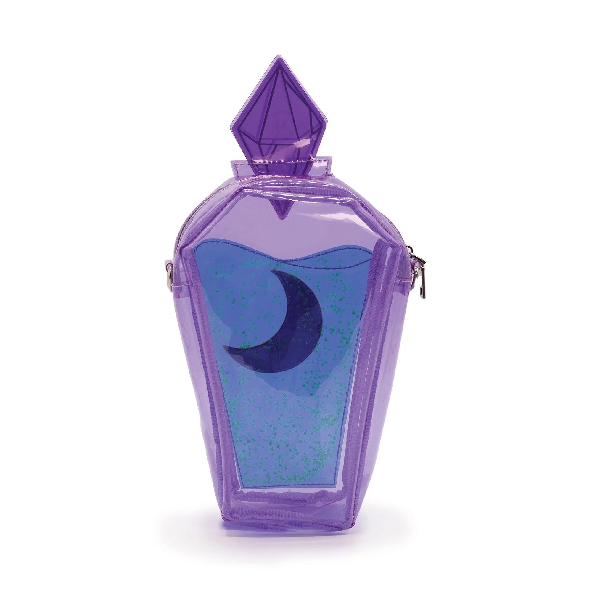 Glow in the Dark Potion Bottle Handbag | Semi-Transparent Adjustable Strap Purse Bag - Image 4