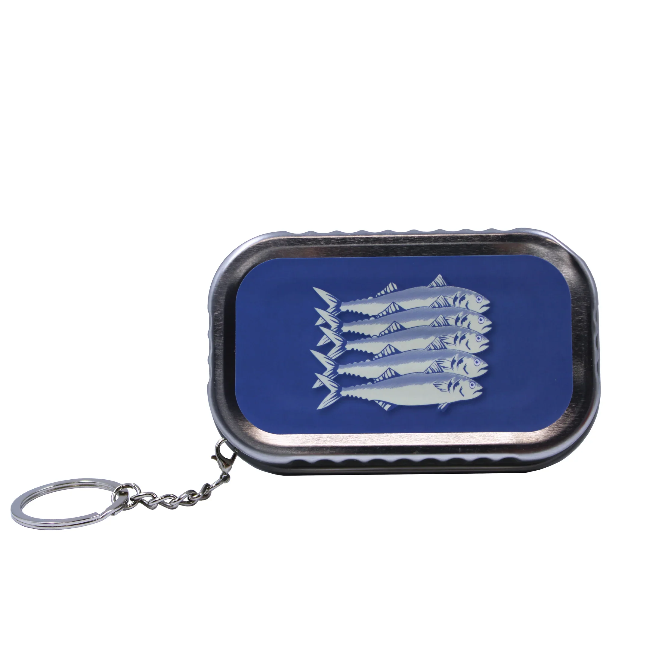 Sardine Tin Keychain | Mini Hinged Metal Case for Coins, Mints & Small Essentials - Image 5
