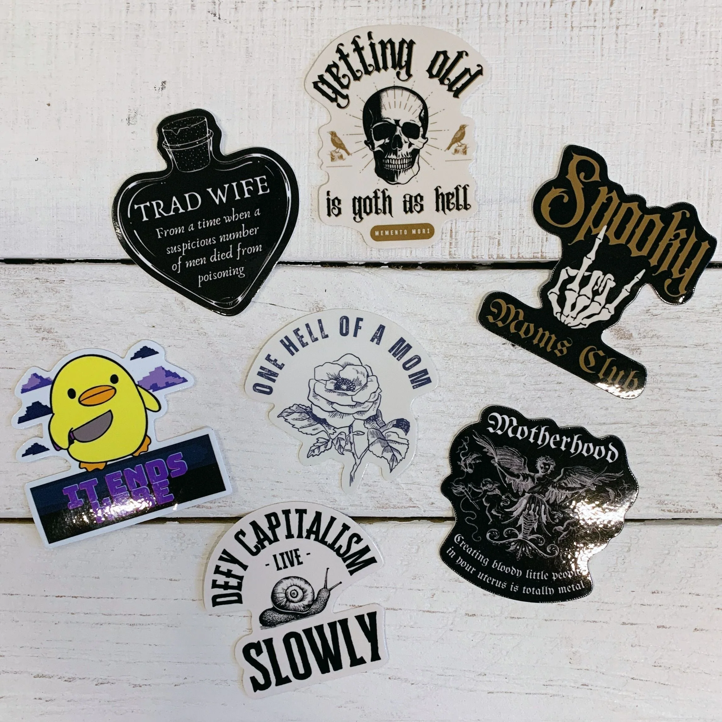 [SATIRE] Trad Wife Sticker | Vinyl Die Cut Decal - Image 6