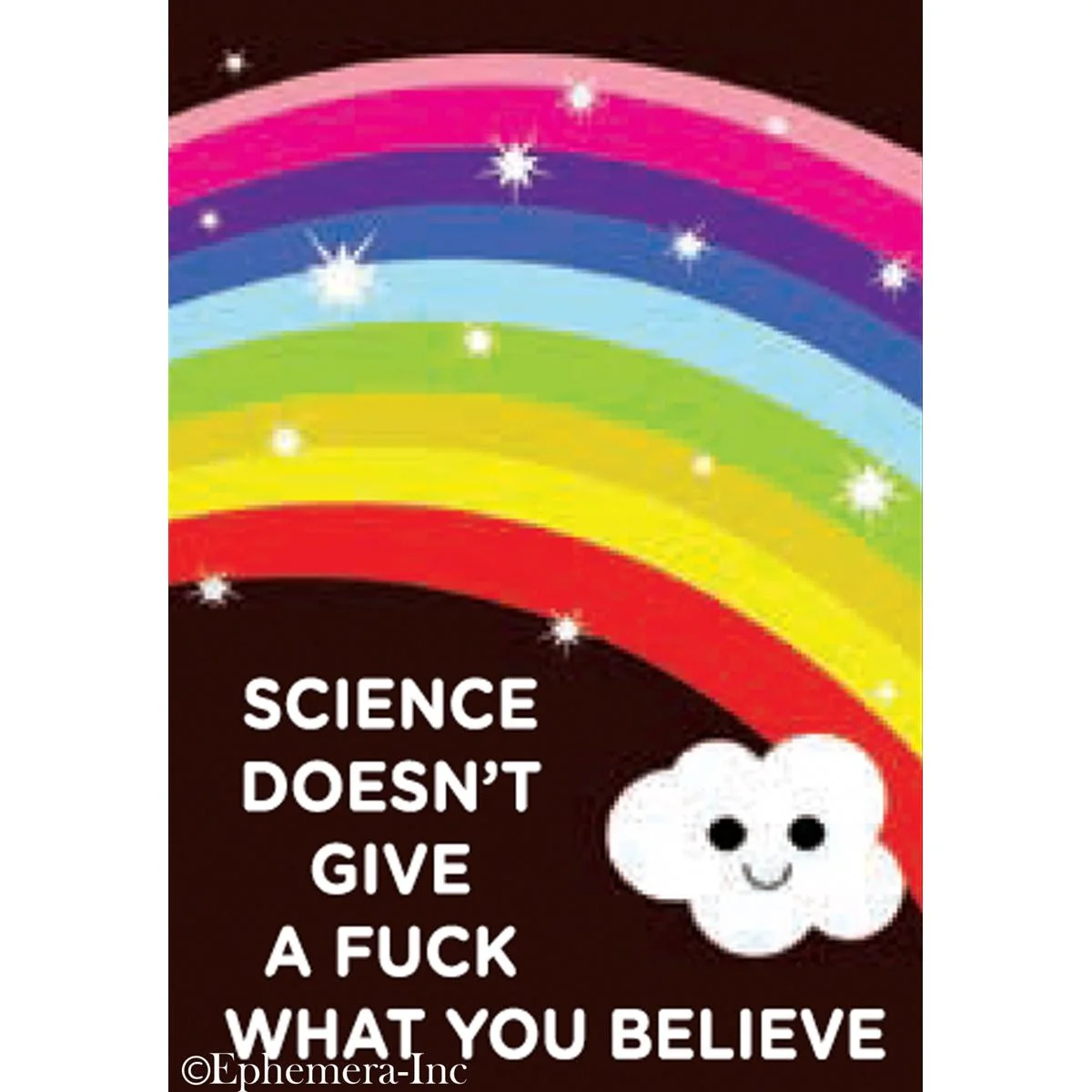 Science Doesn't Give A Fuck What You Believe Fridge Magnet - Image 3