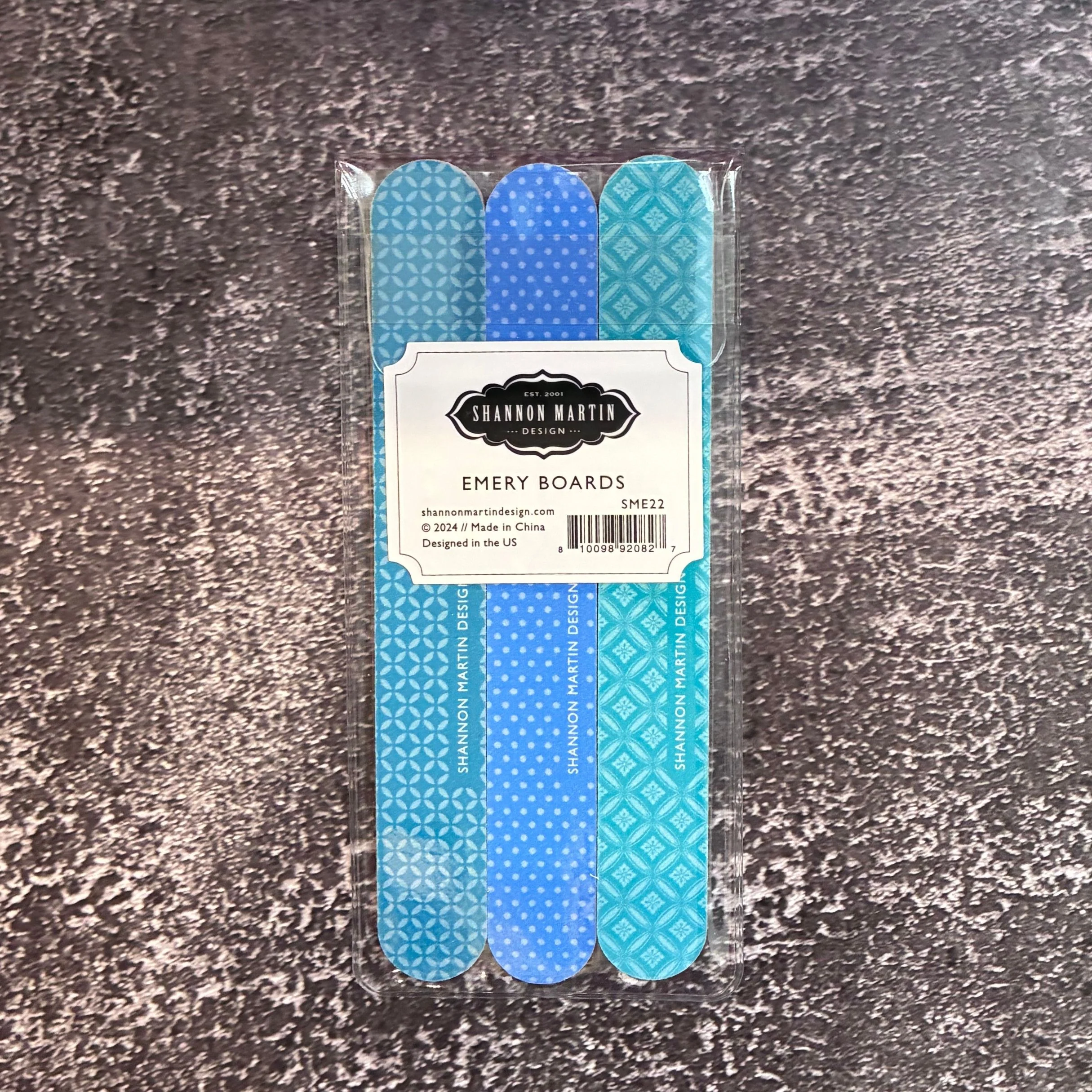 Seized Day Emery Boards Vintage-Inspired Nail Files Set of 3 SME22 - Image 4