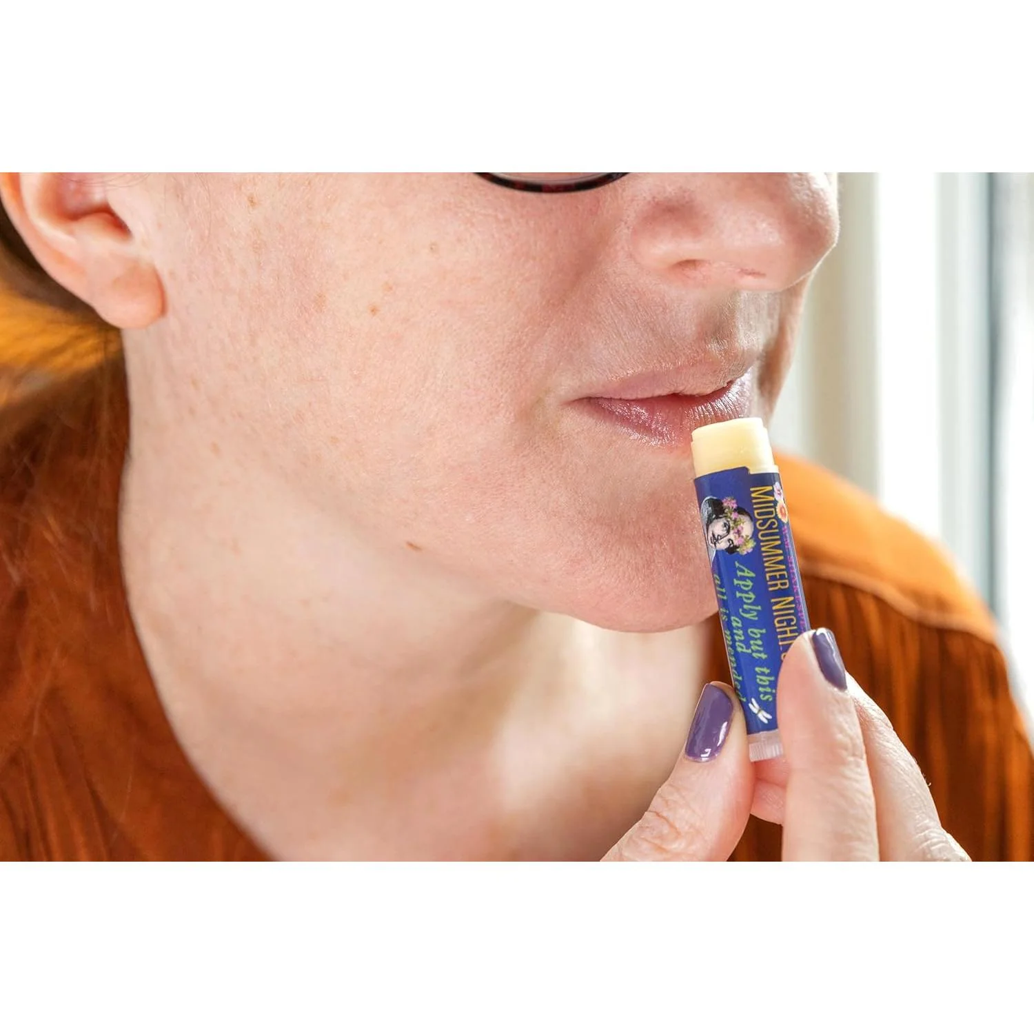 Shakespeare's Midsummer Night's Balm Kissing Cherries Flavor Lip Balm - Image 9