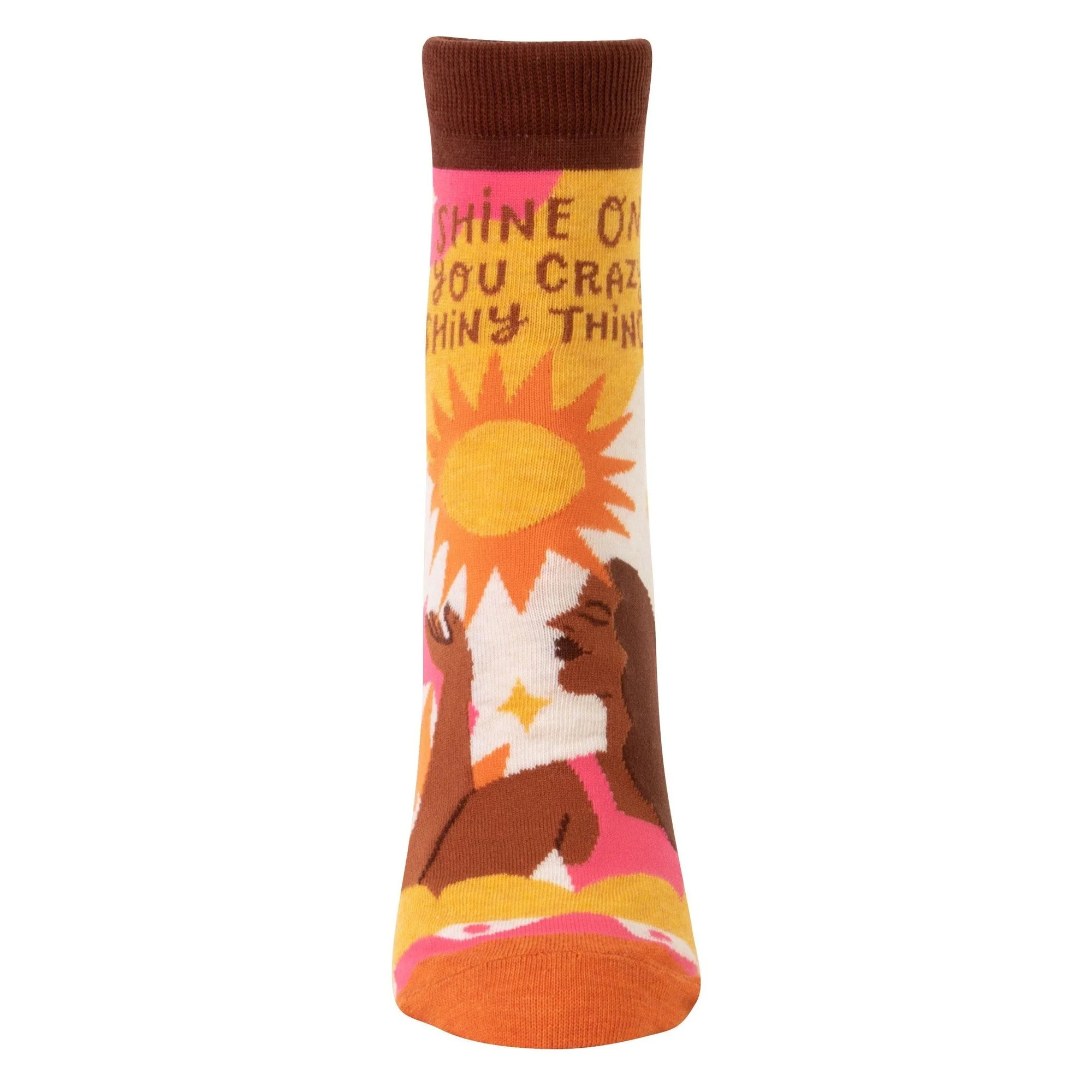 Shine On You Crazy Shiny Thing Women's Ankle Socks | BlueQ at GetBullish - Image 3