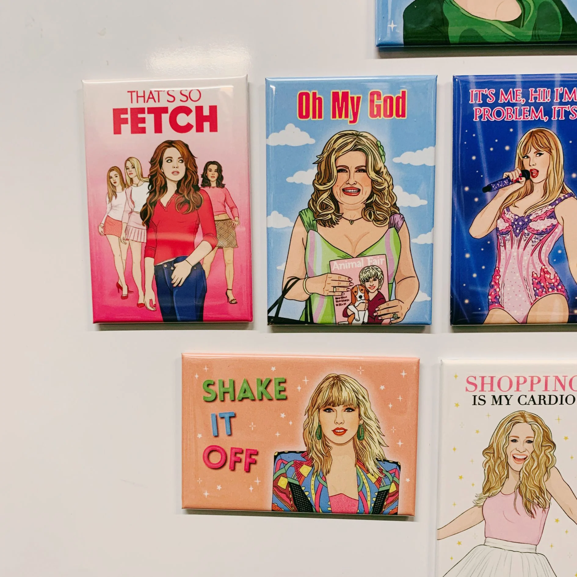 Shopping is my Cardio Carrie Bradshaw SATC Magnet - Image 4