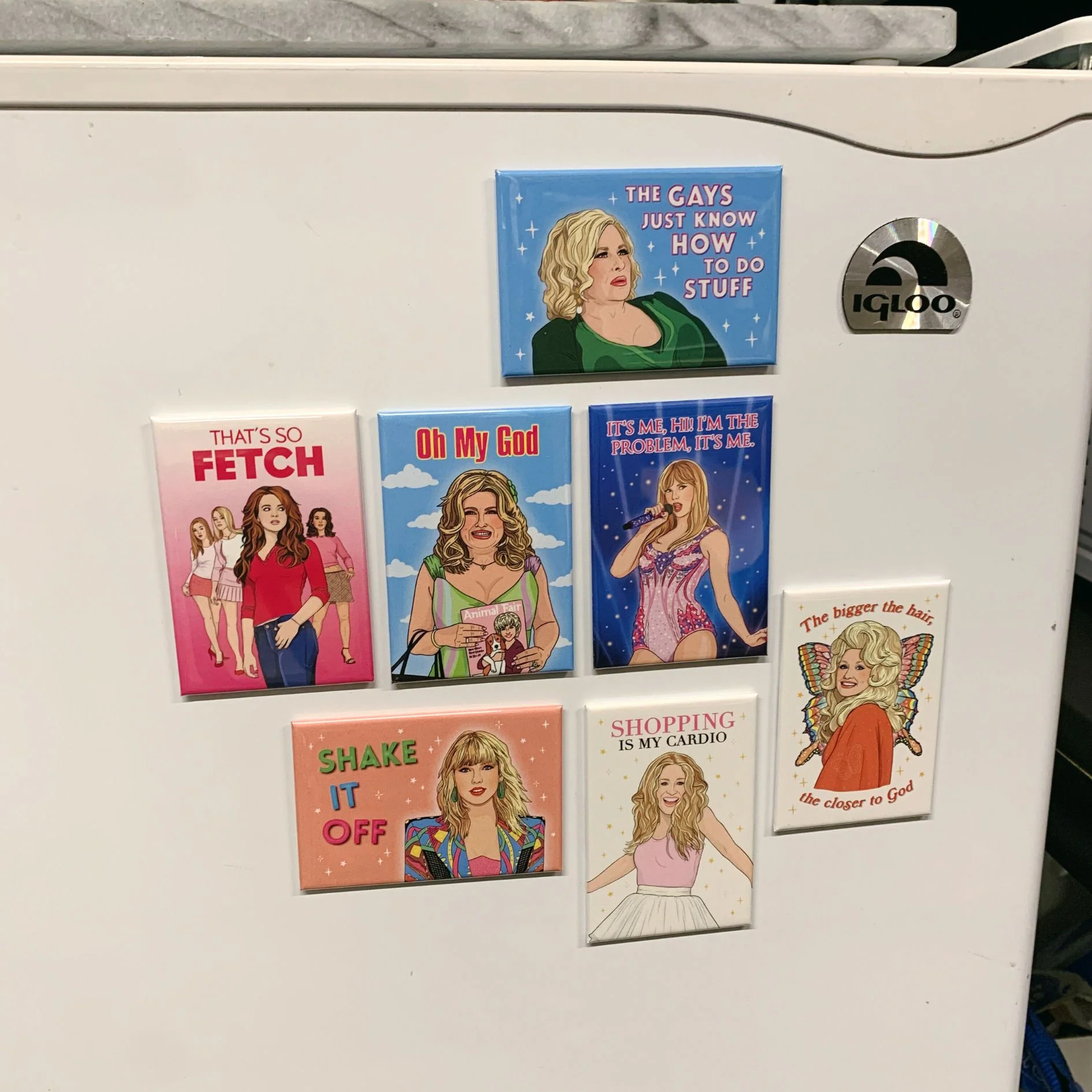 Shopping is my Cardio Carrie Bradshaw SATC Magnet - Image 5