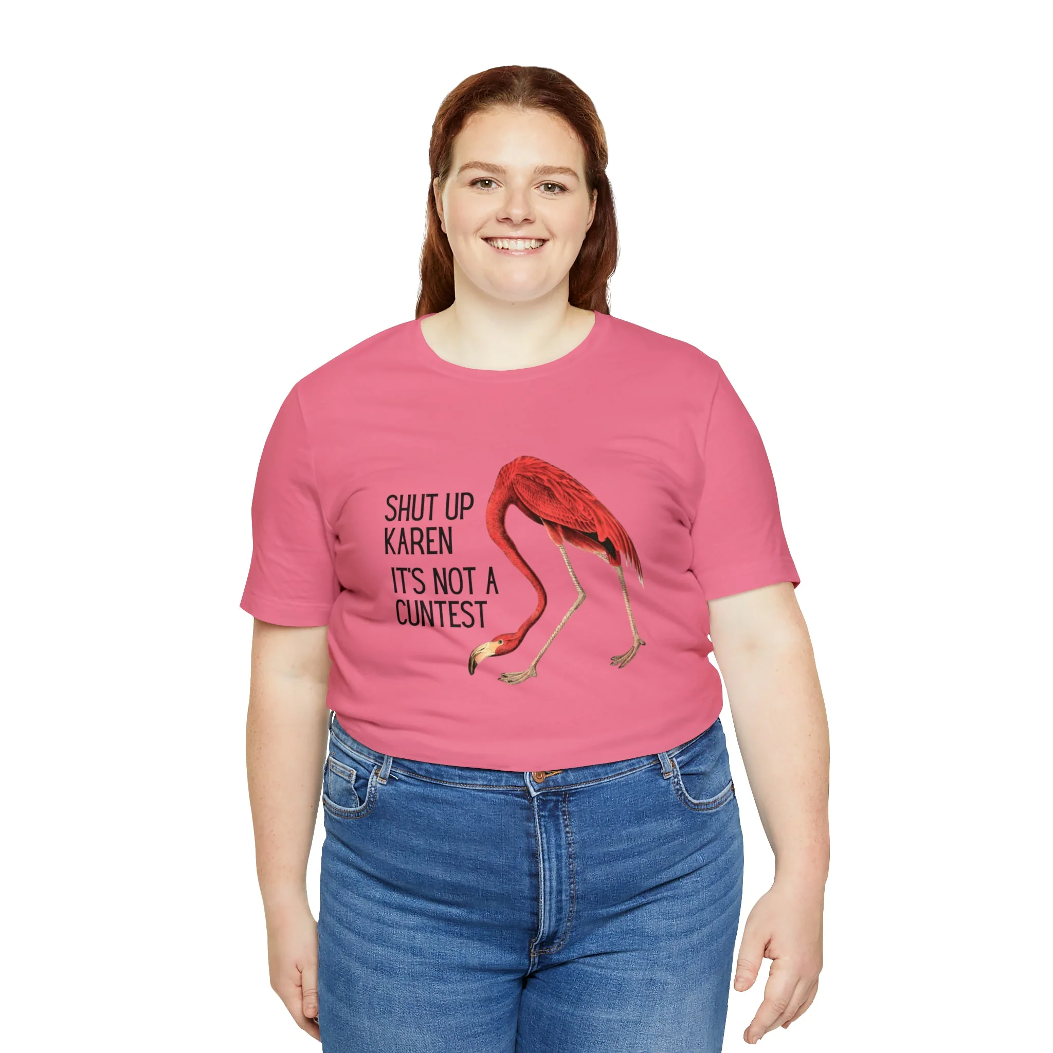 Shut Up Karen It's Not A C*ntest Jersey Short Sleeve Tee [Multiple Color Options] - Image 13