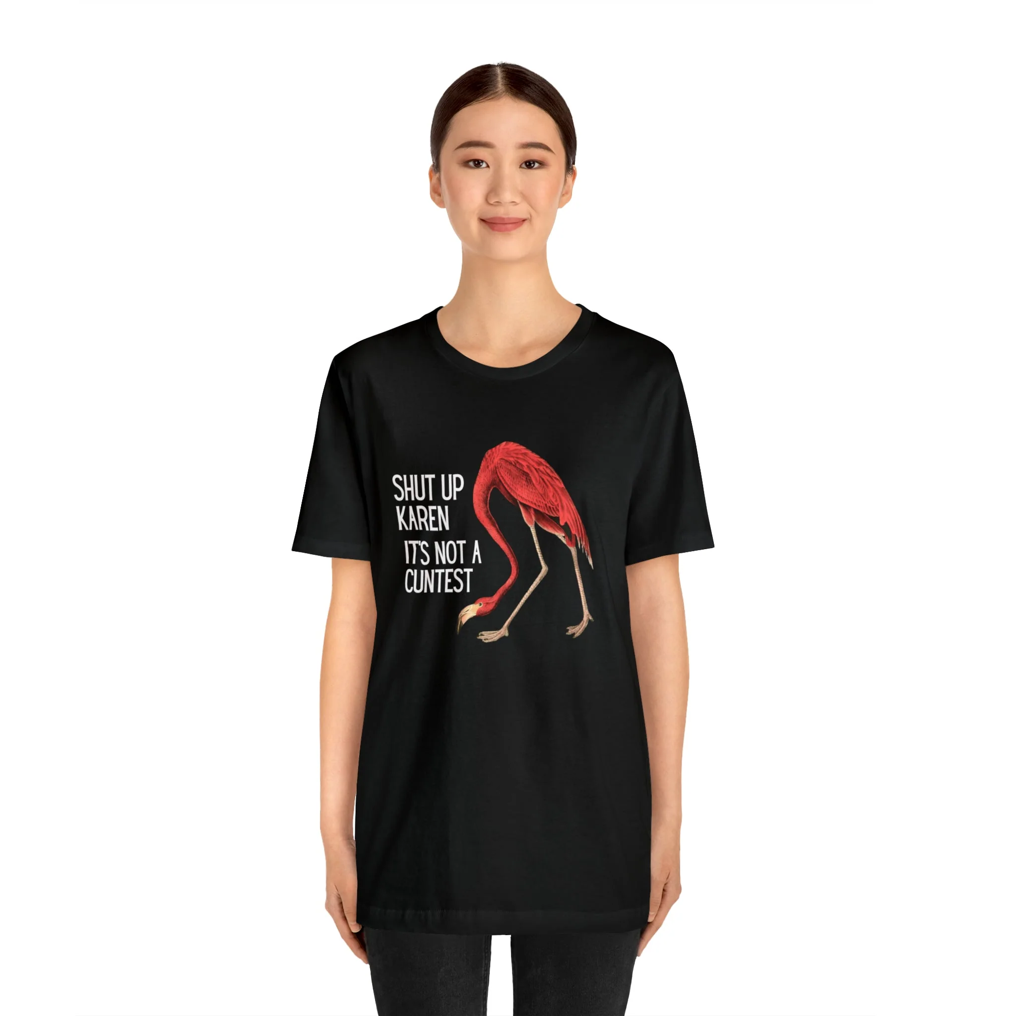 Shut Up Karen It's Not A C*ntest Jersey Short Sleeve Tee [Multiple Color Options] - Image 15