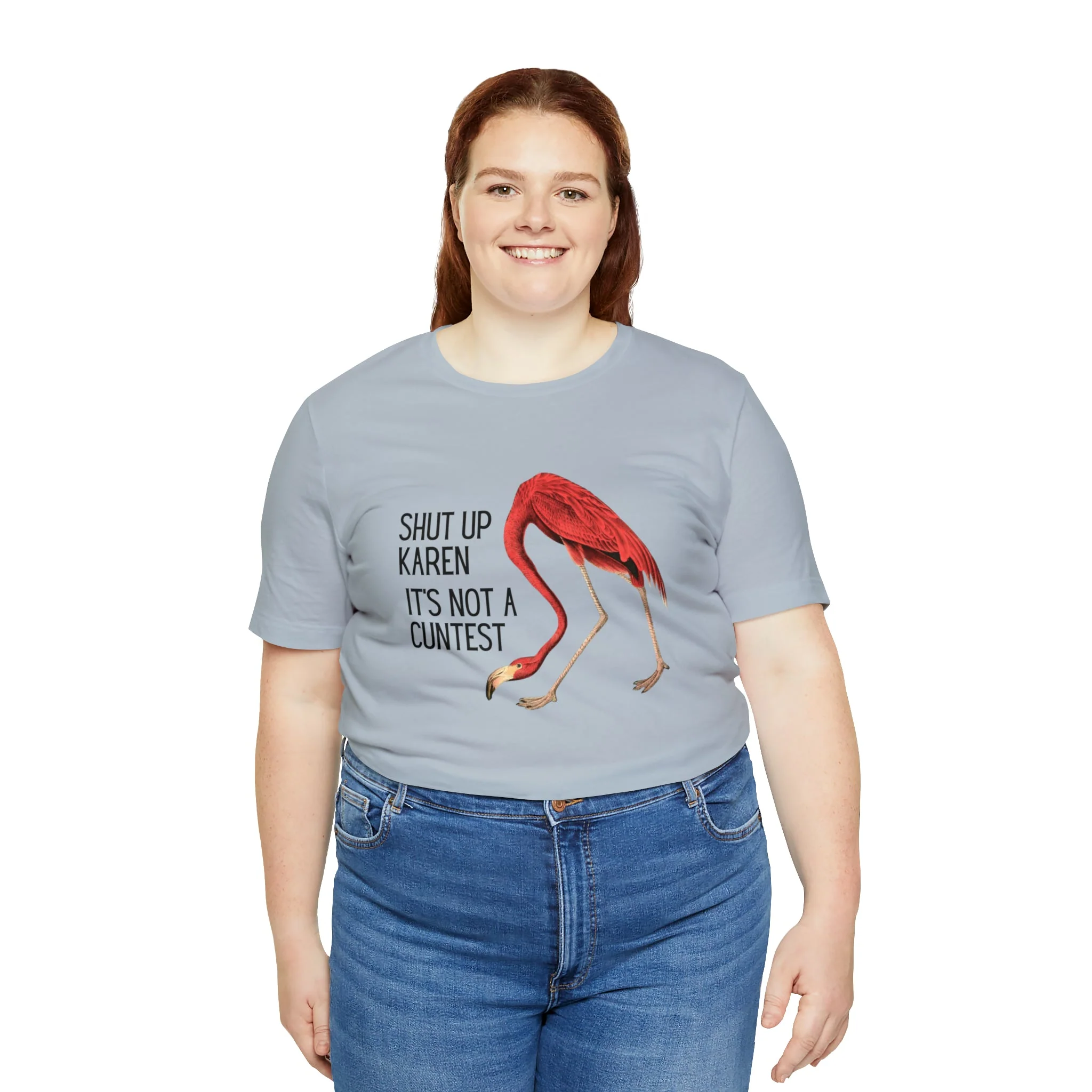 Shut Up Karen It's Not A C*ntest Jersey Short Sleeve Tee [Multiple Color Options] - Image 25