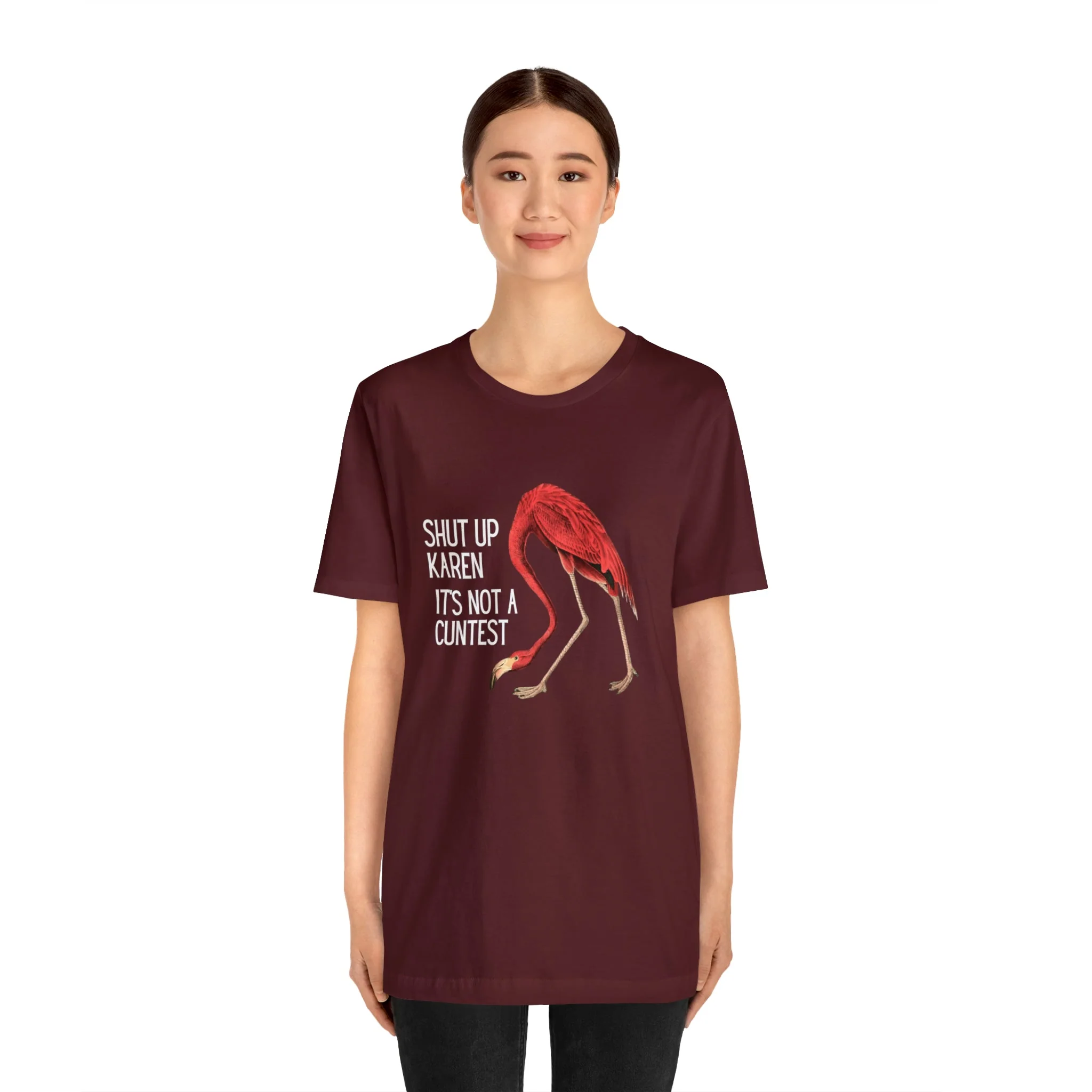 Shut Up Karen It's Not A C*ntest Jersey Short Sleeve Tee [Multiple Color Options] - Image 27