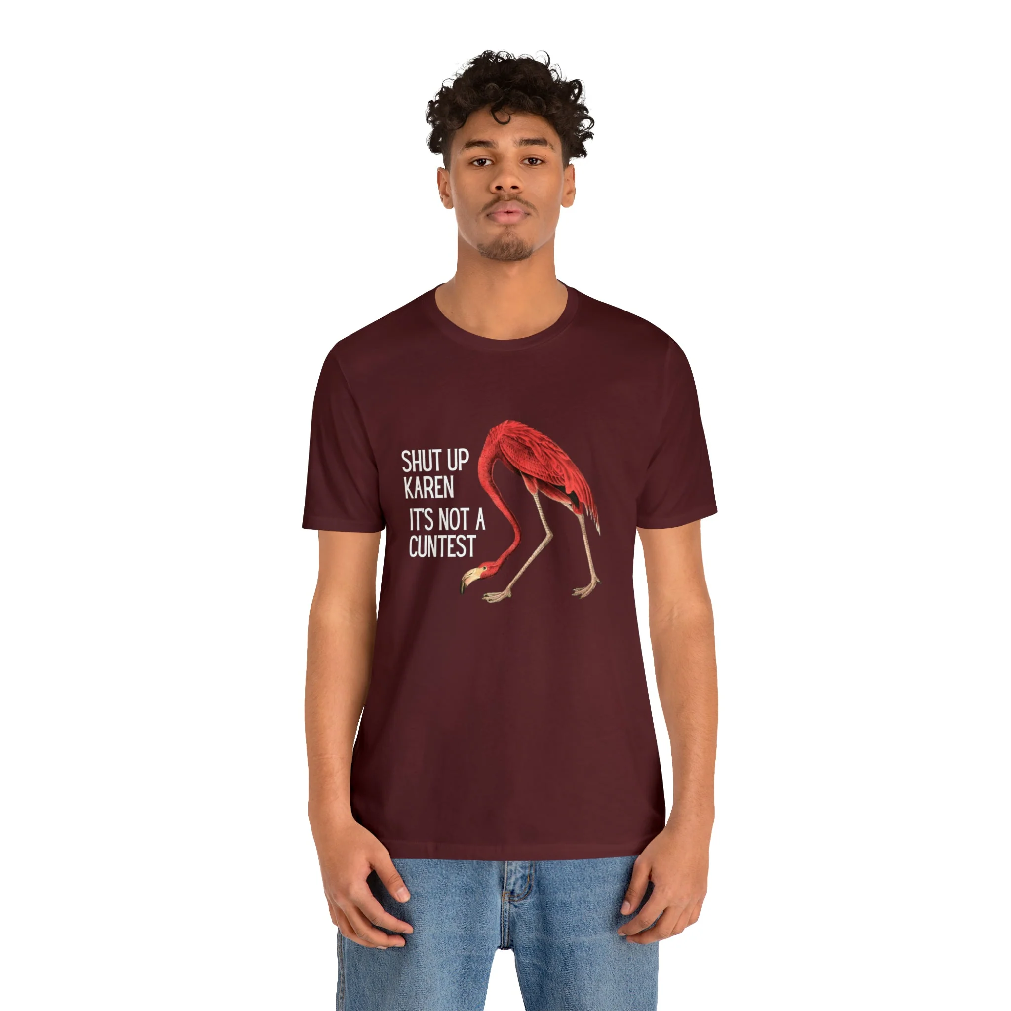 Shut Up Karen It's Not A C*ntest Jersey Short Sleeve Tee [Multiple Color Options] - Image 28