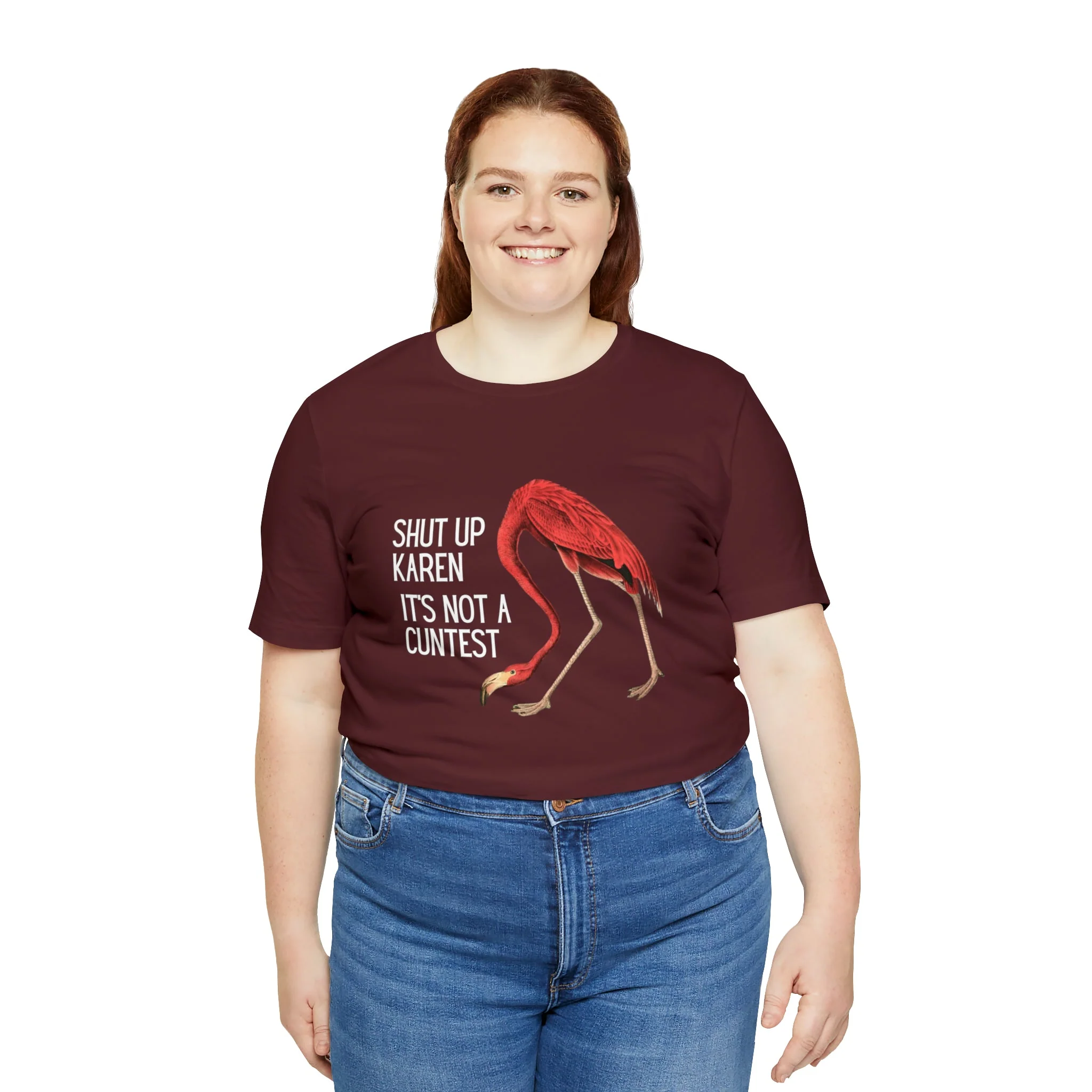Shut Up Karen It's Not A C*ntest Jersey Short Sleeve Tee [Multiple Color Options] - Image 29