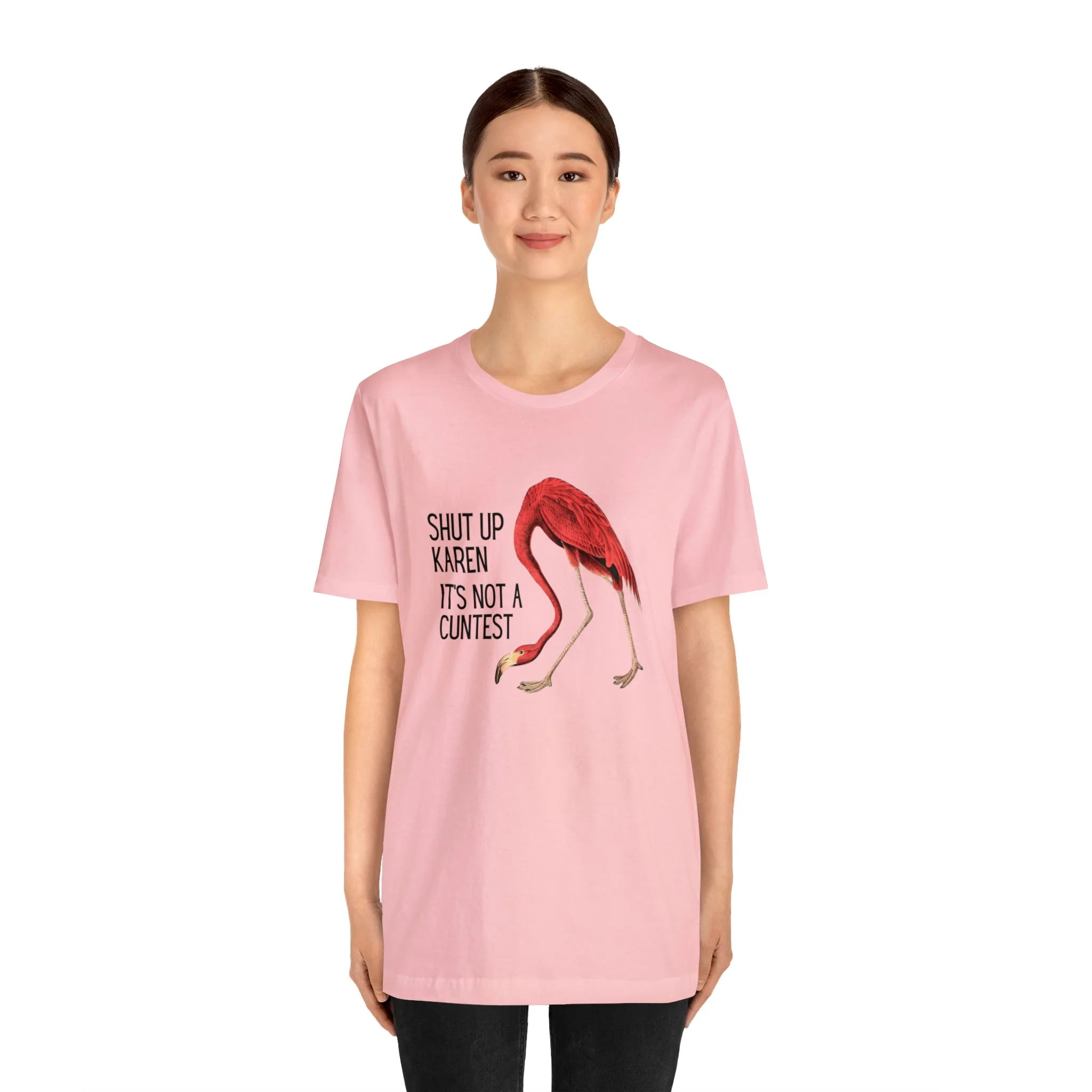 Shut Up Karen It's Not A C*ntest Jersey Short Sleeve Tee [Multiple Color Options] - Image 31