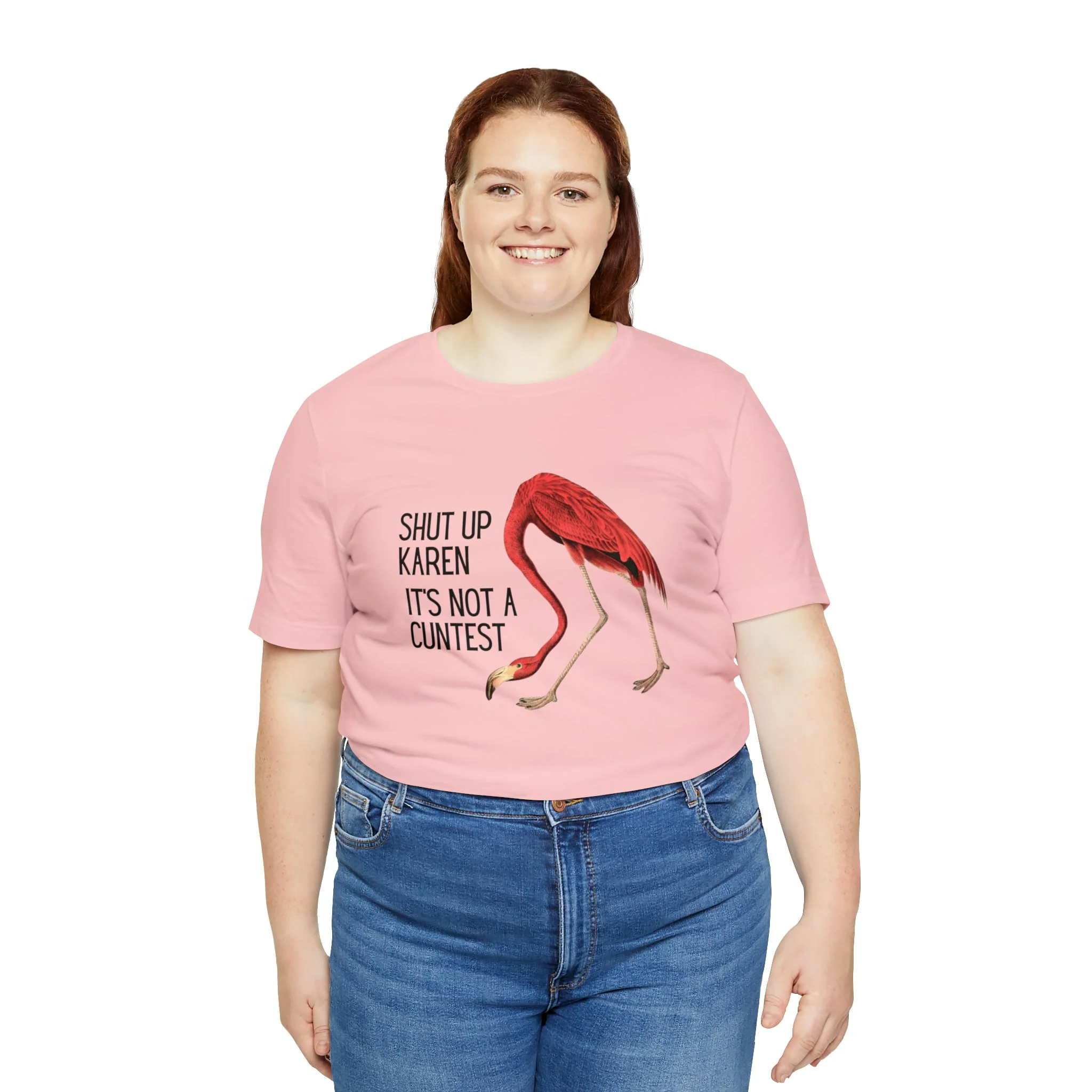 Shut Up Karen It's Not A C*ntest Jersey Short Sleeve Tee [Multiple Color Options] - Image 33