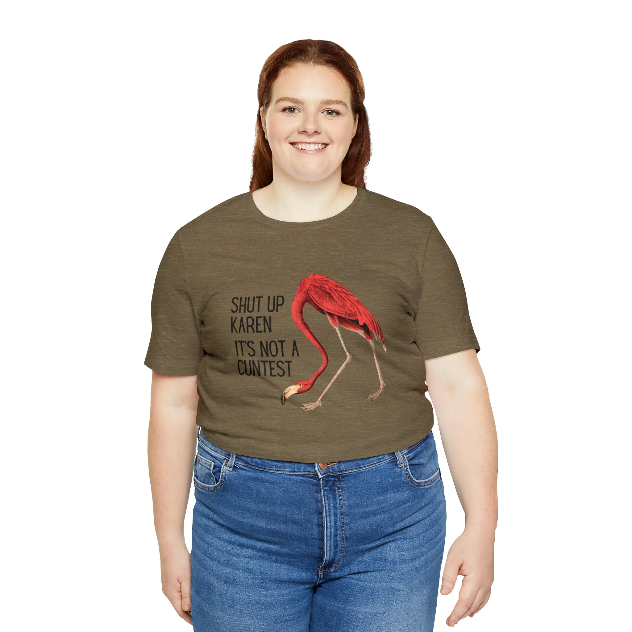 Shut Up Karen It's Not A C*ntest Jersey Short Sleeve Tee [Multiple Color Options] - Image 41