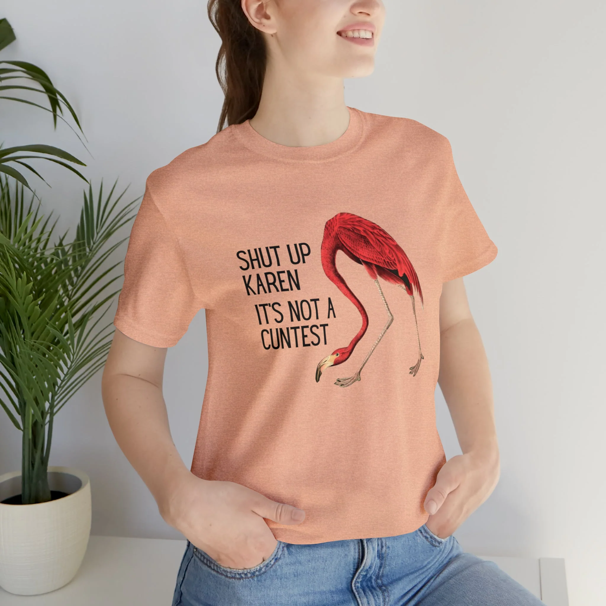 Shut Up Karen It's Not A C*ntest Jersey Short Sleeve Tee [Multiple Color Options] - Image 7