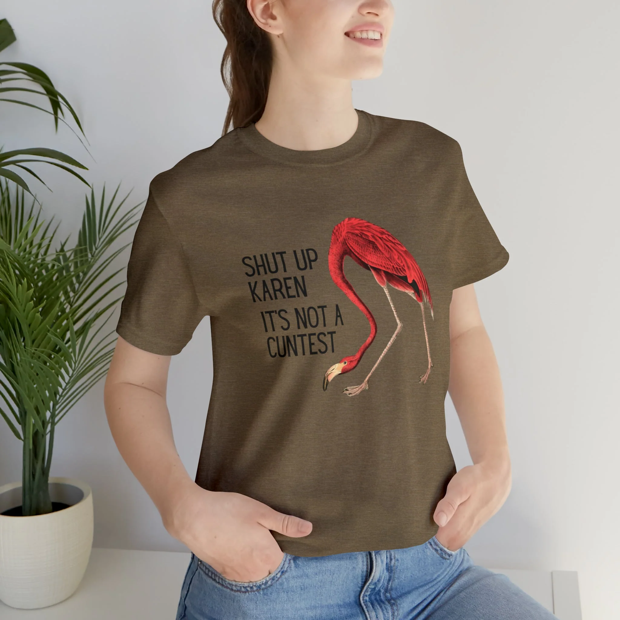 Shut Up Karen It's Not A C*ntest Jersey Short Sleeve Tee [Multiple Color Options] - Image 8