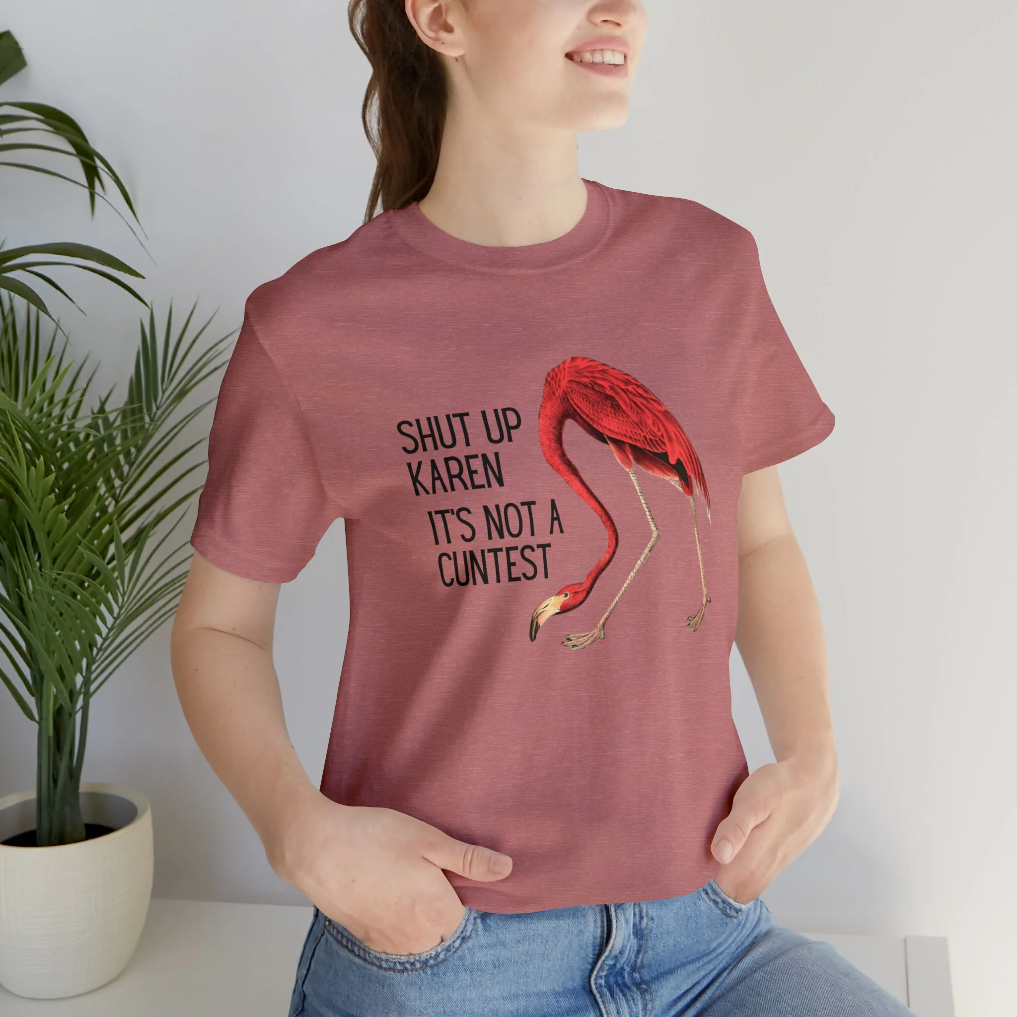Shut Up Karen It's Not A C*ntest Jersey Short Sleeve Tee [Multiple Color Options] - Image 9