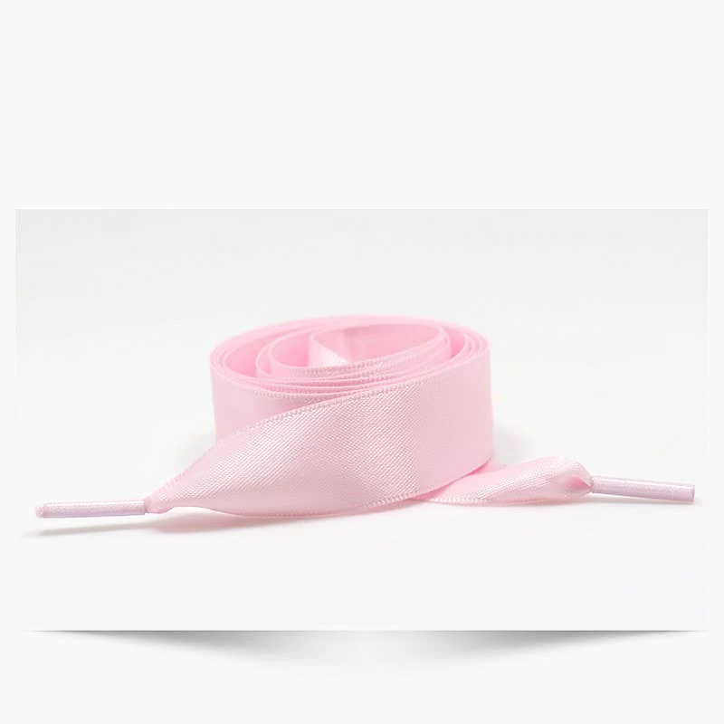 Silk Satin Ribbon Bow Pair Shoe Laces [Available in 4 Colors] - Image 5