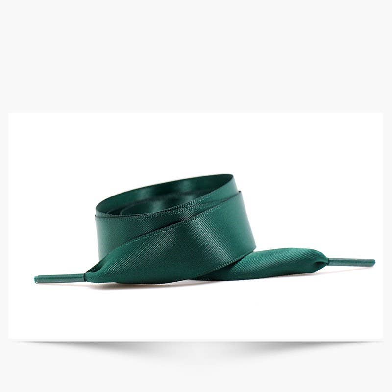 Silk Satin Ribbon Bow Pair Shoe Laces [Available in 4 Colors] - Image 6
