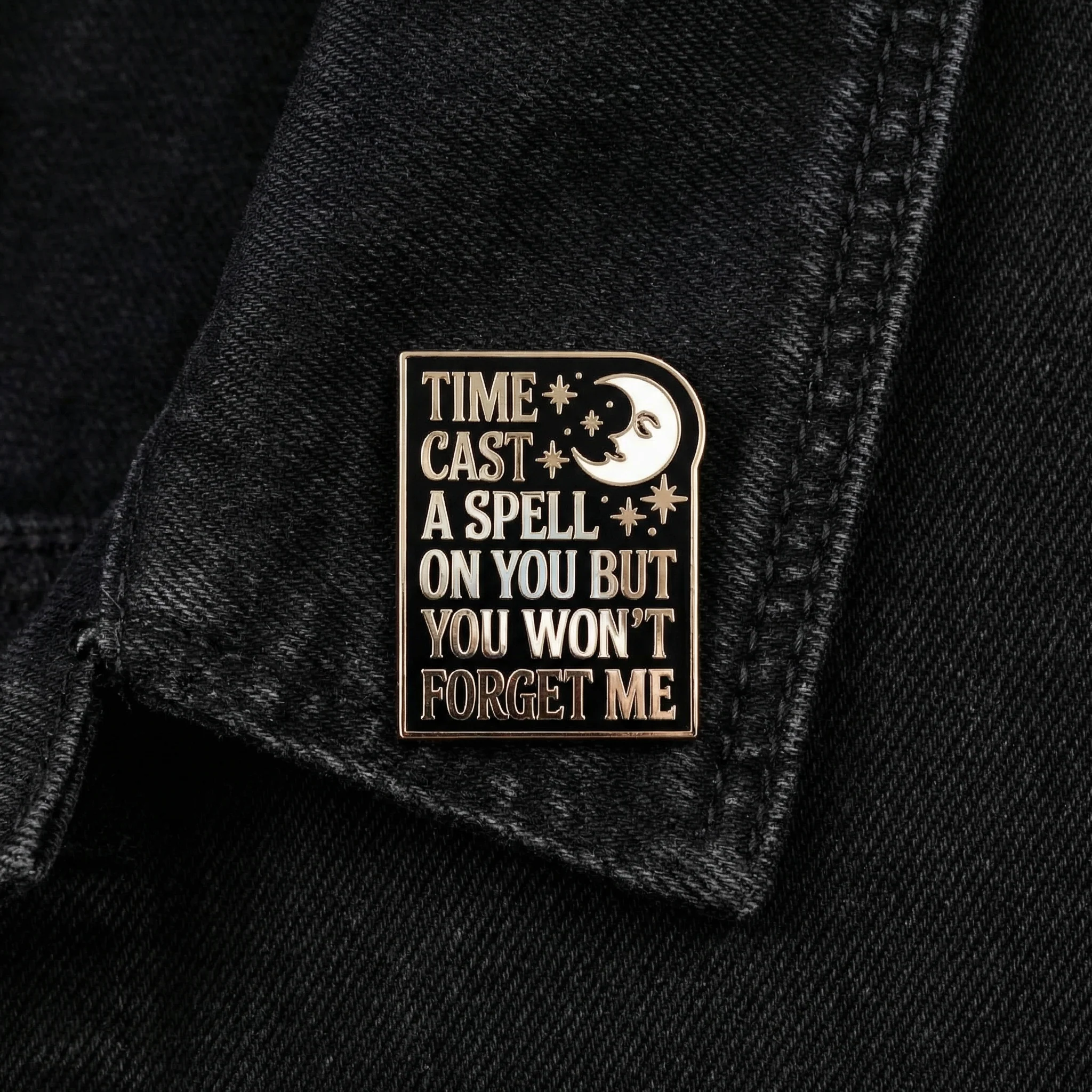 Time Cast A Spell On You But You Won’t Forget Me Silver Springs Fleetwood Mac Enamel Pin | Stevie Nicks Inspired Brooch - Image 5