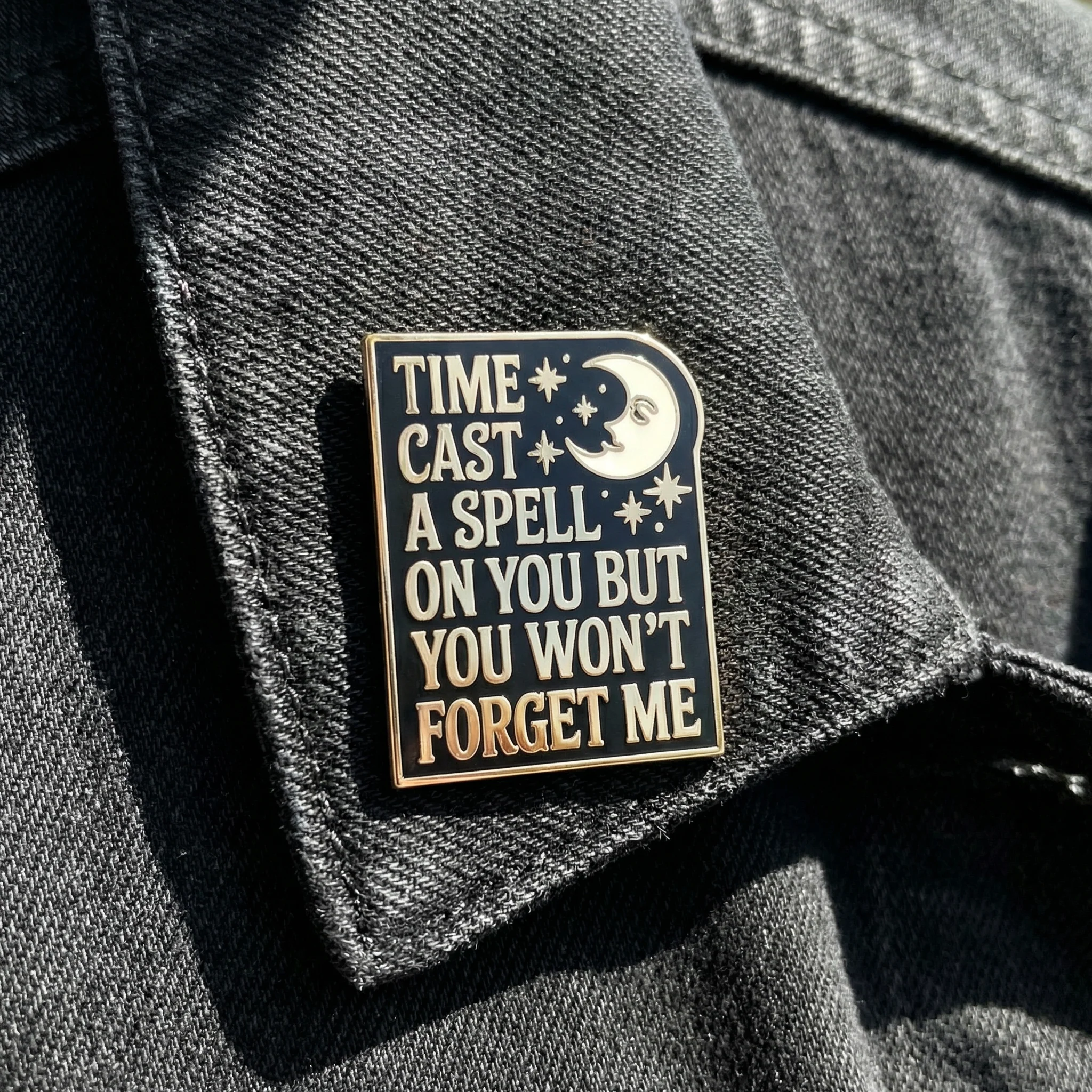 Time Cast A Spell On You But You Won’t Forget Me Silver Springs Fleetwood Mac Enamel Pin | Stevie Nicks Inspired Brooch - Image 7