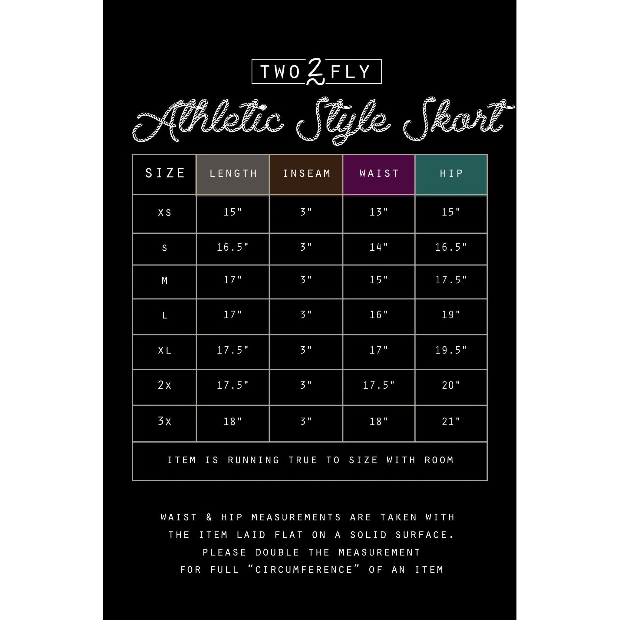 [Size M-2X] Stretch Faux Denim Athletic Style Skort - Image 7