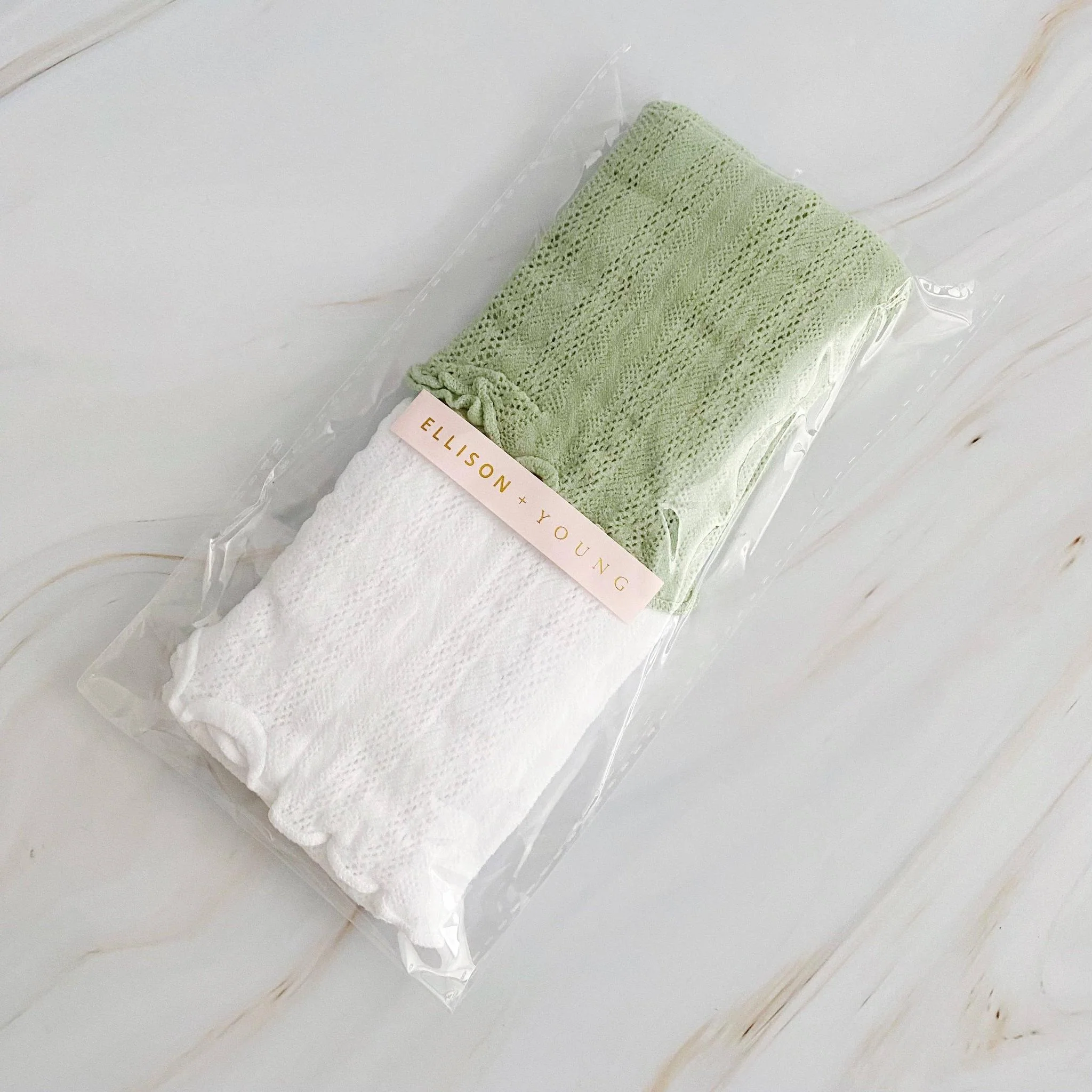 Slouch Crochet Lace Socks – Set of 2 Coordinating Pairs - Image 10