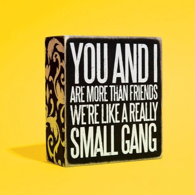 Snarky Quote Wooden Box Signs - 20+ Options! - Image 32