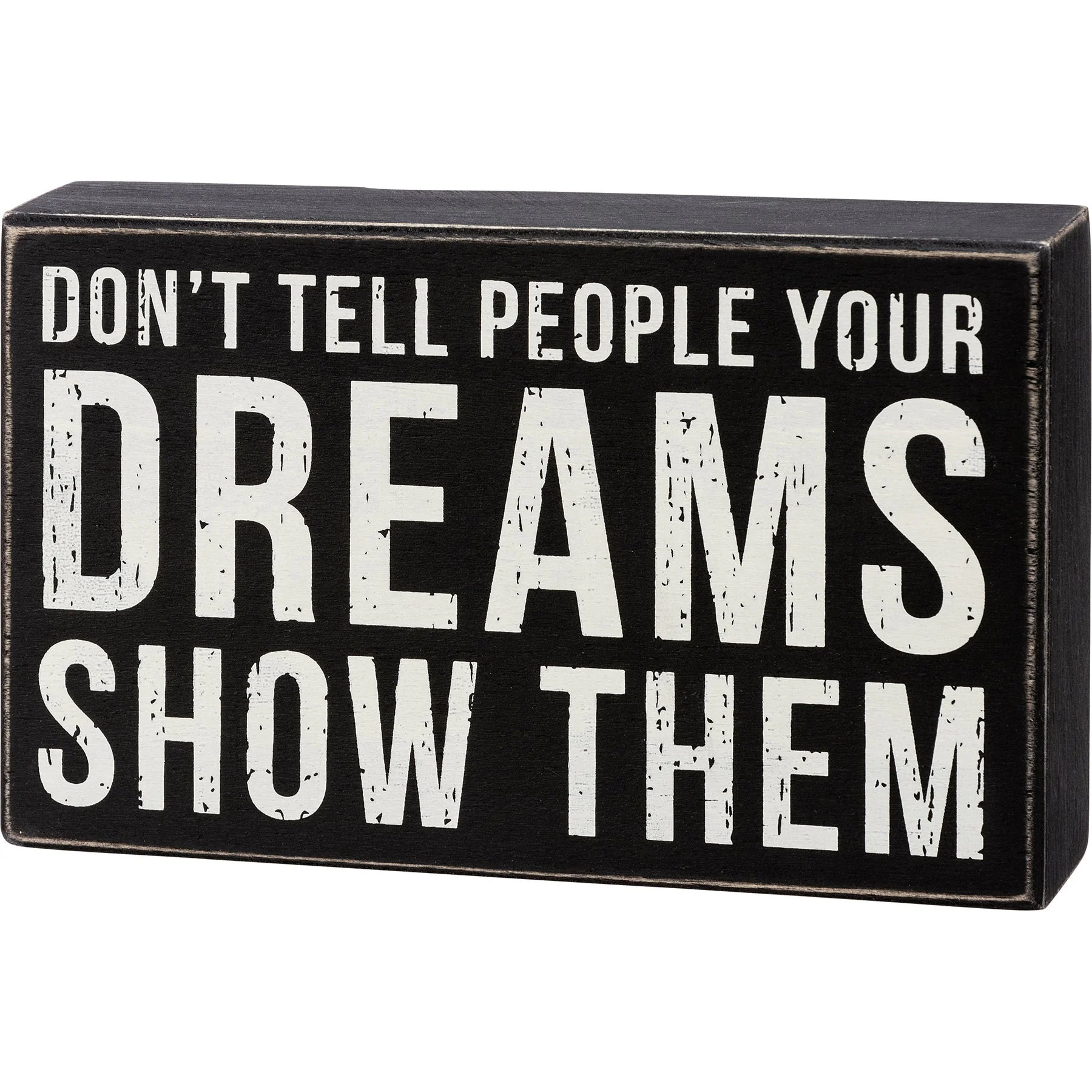 Snarky Quote Wooden Box Signs - 20+ Options! - Image 68
