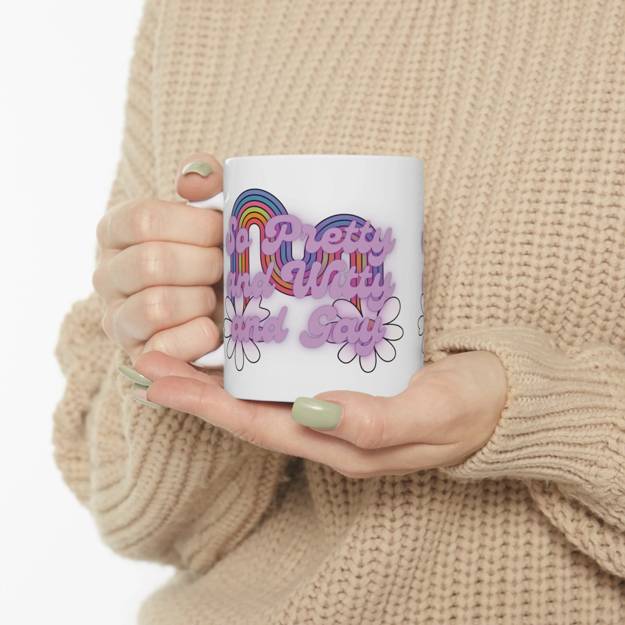 So Pretty and Witty and Gay Ceramic Mug 11oz - Image 11