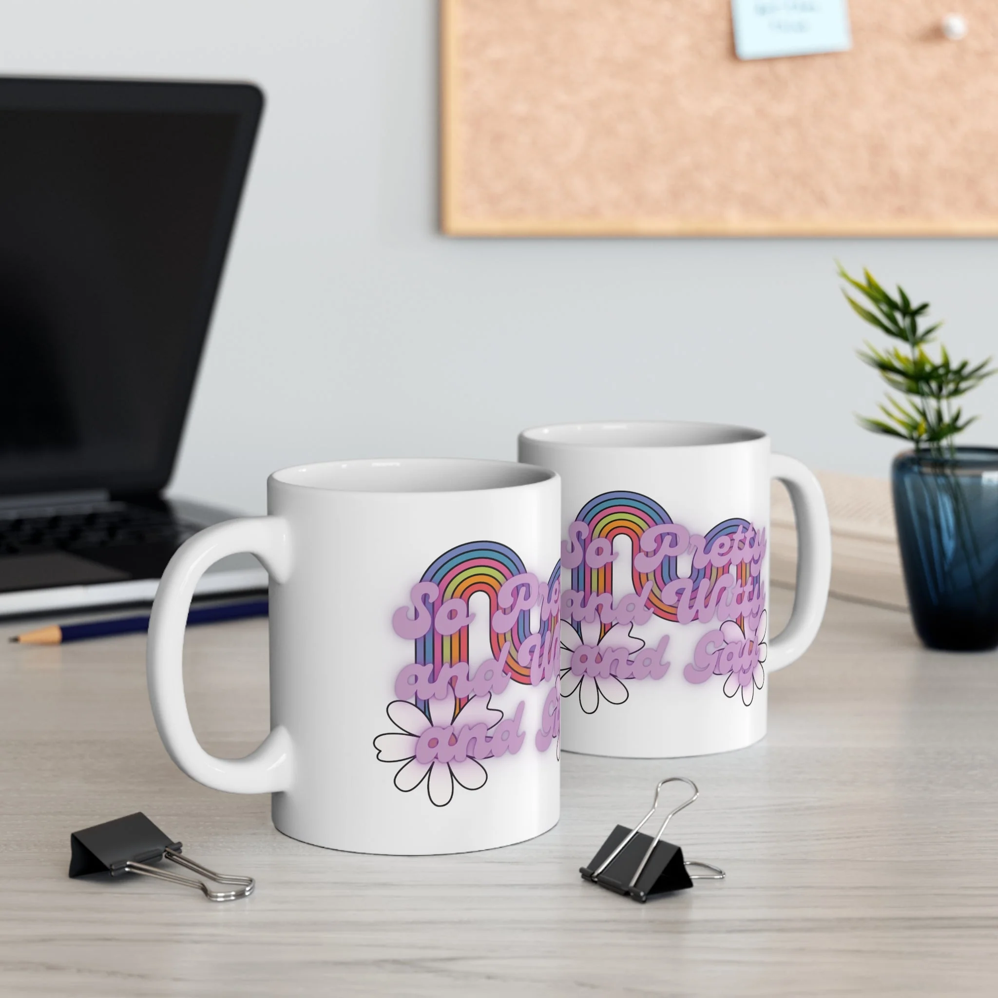 So Pretty and Witty and Gay Ceramic Mug 11oz - Image 6