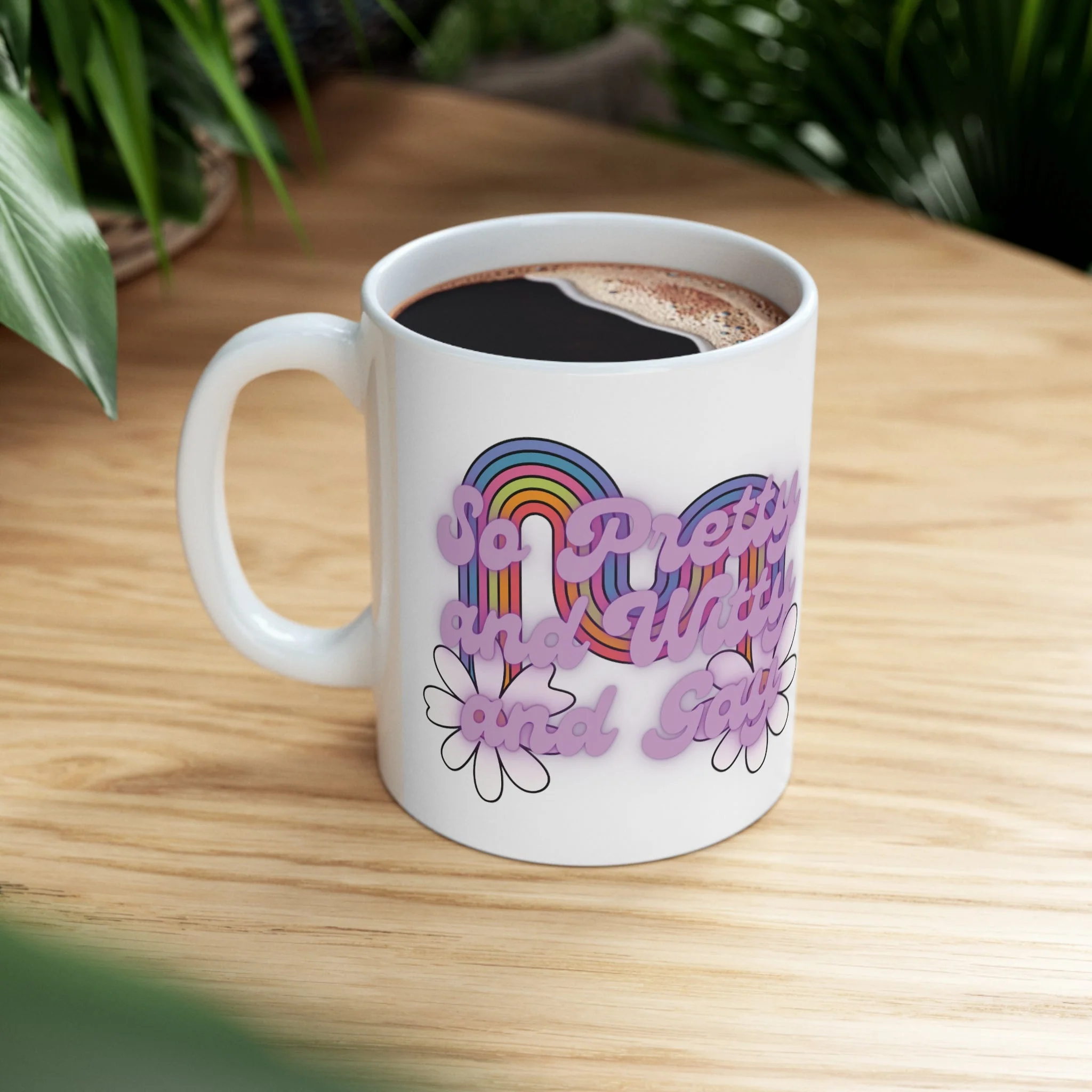 So Pretty and Witty and Gay Ceramic Mug 11oz - Image 9