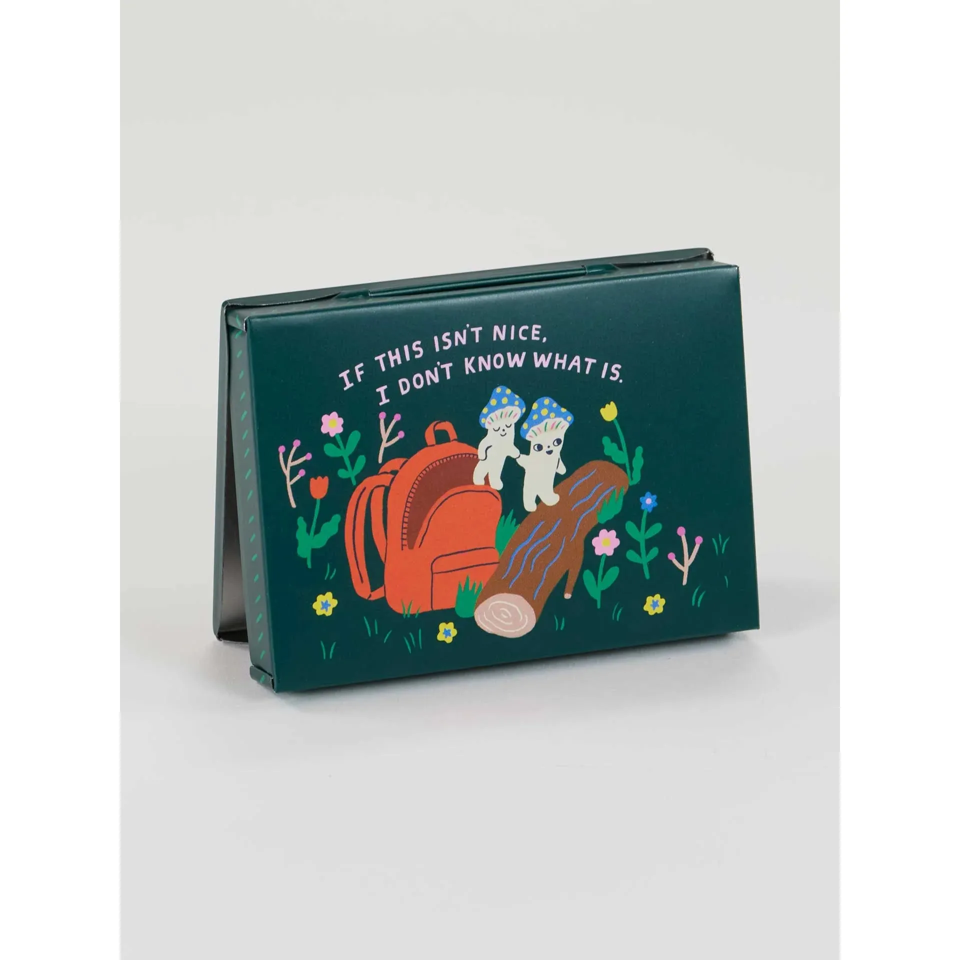 Souvenirs From My Mushroom Trip Pocket Box | Small Tin Case | 4.25" X 0.75" | BlueQ at GetBullish - Image 6
