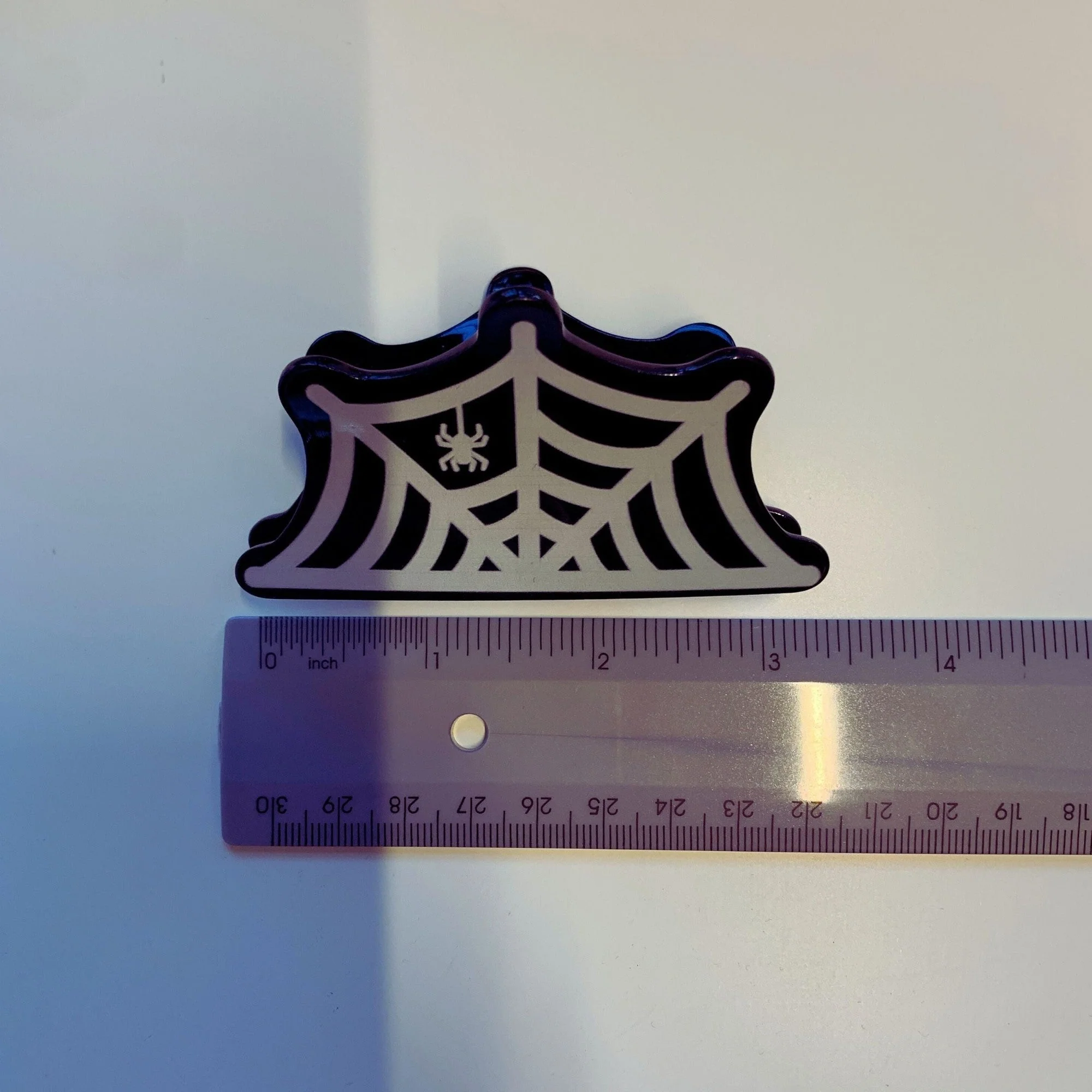 Velvet Claws Spider and Web Mini Hair Claw - Image 10