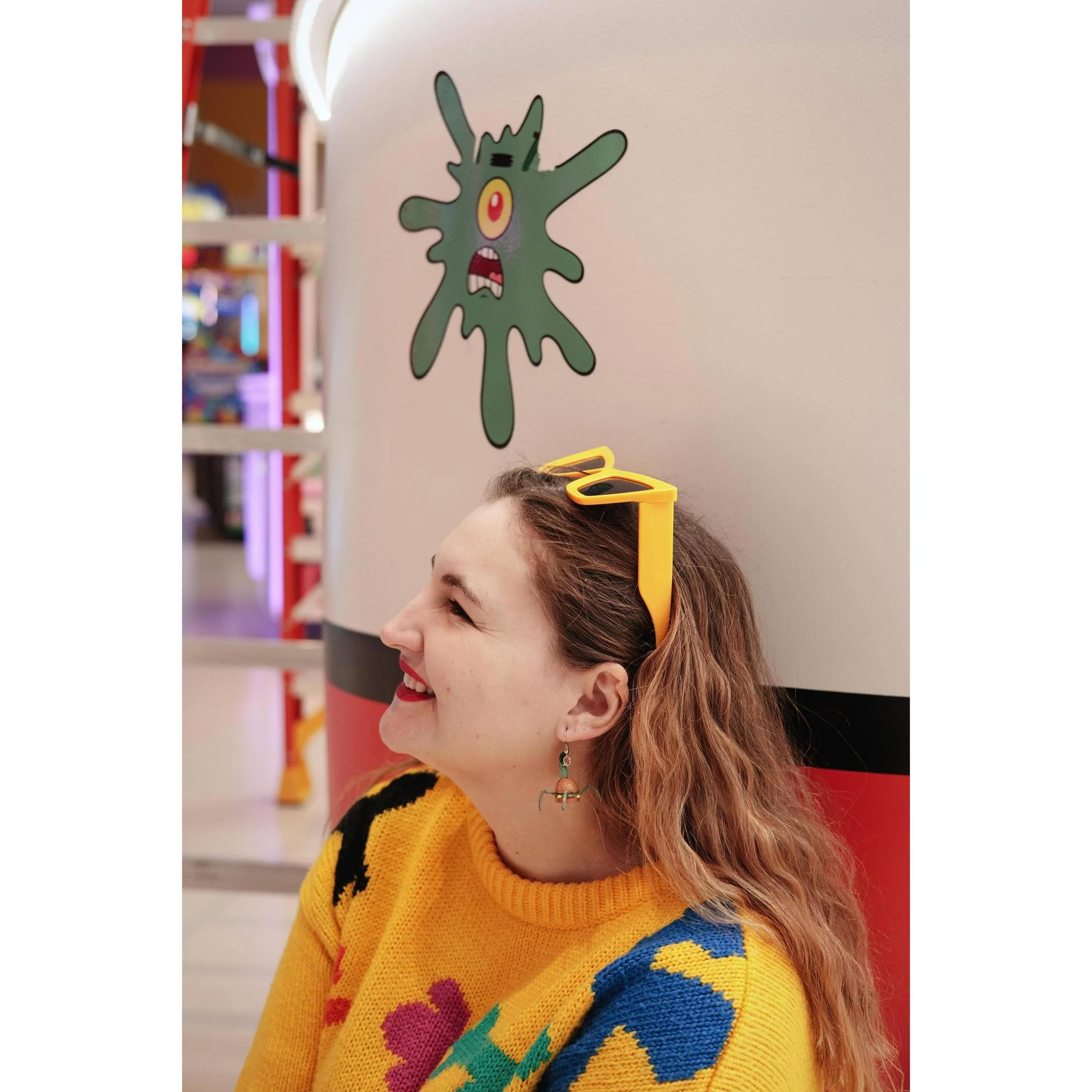 Plankton Stealing the Krabby Patty Earrings | Funny Spongebob Squarepants - Image 4